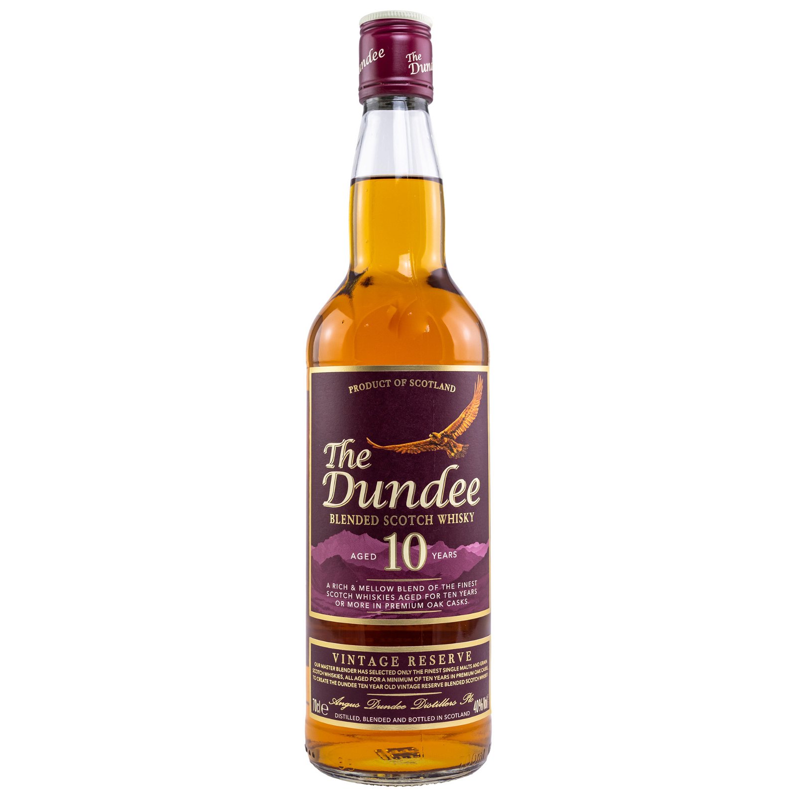 The Dundee 10 Jahre Vintage Reserve Blended Scotch