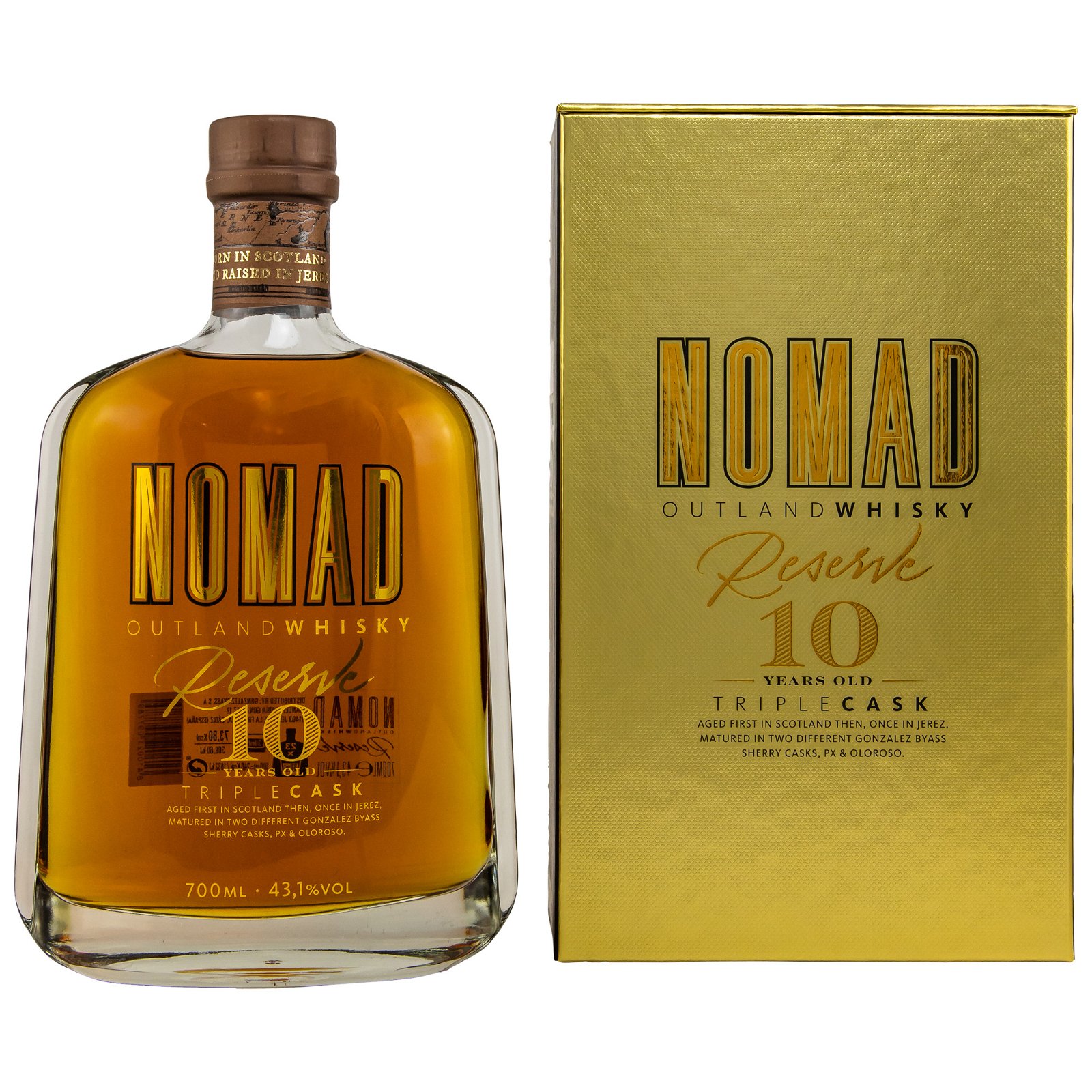 Nomad 10 Jahre Outland Whisky Triple Cask