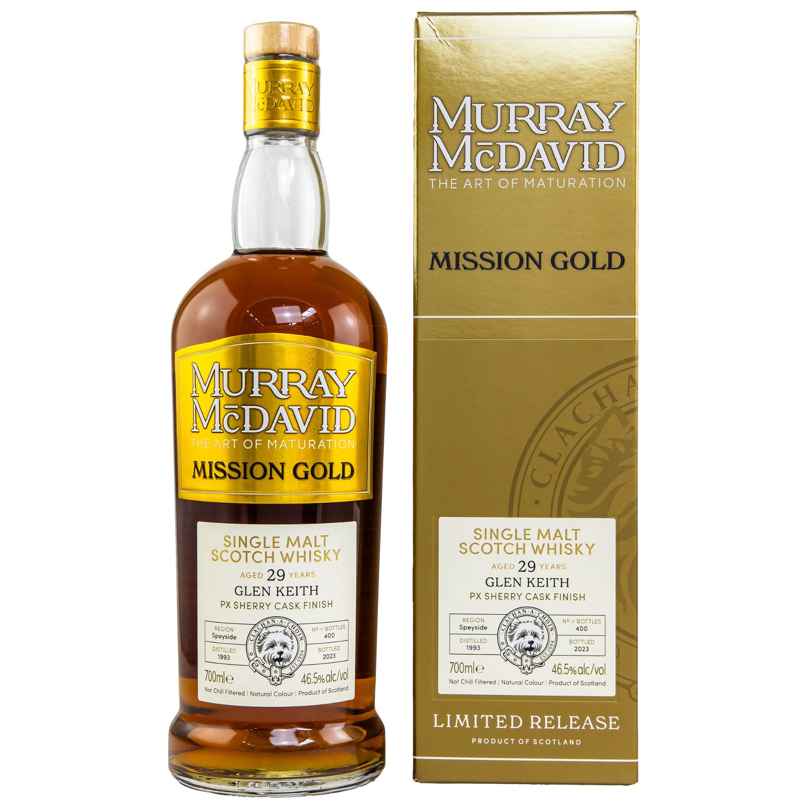 Glen Keith 1993/2023 - 29 Jahre PX Sherry Cask Finish Mission Gold (Murray McDavid)
