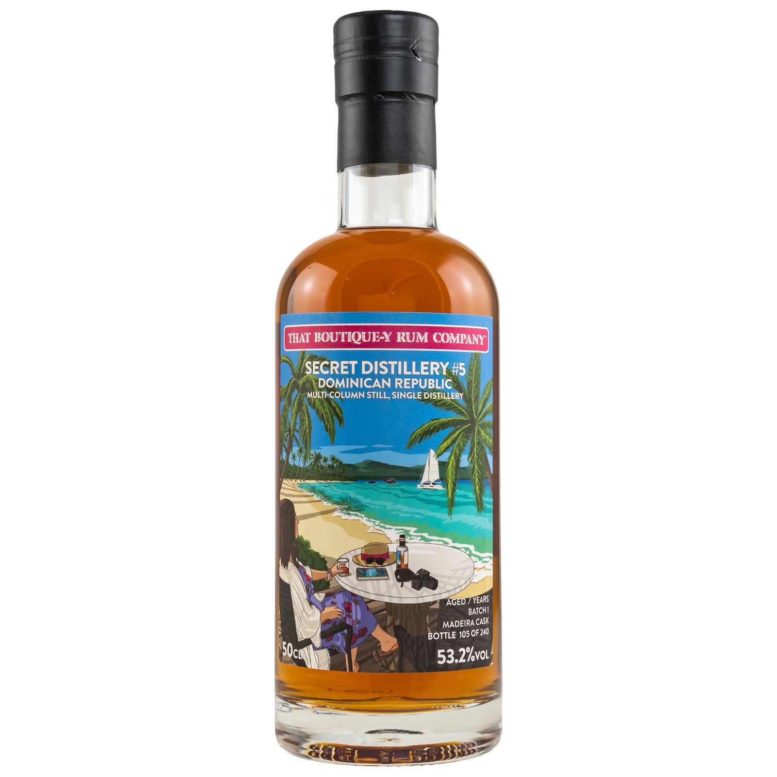 Secret Distillery #5 Dominican Republic 7 Jahre Madeira Cask Batch 1 (That Boutique-y Rum Company)