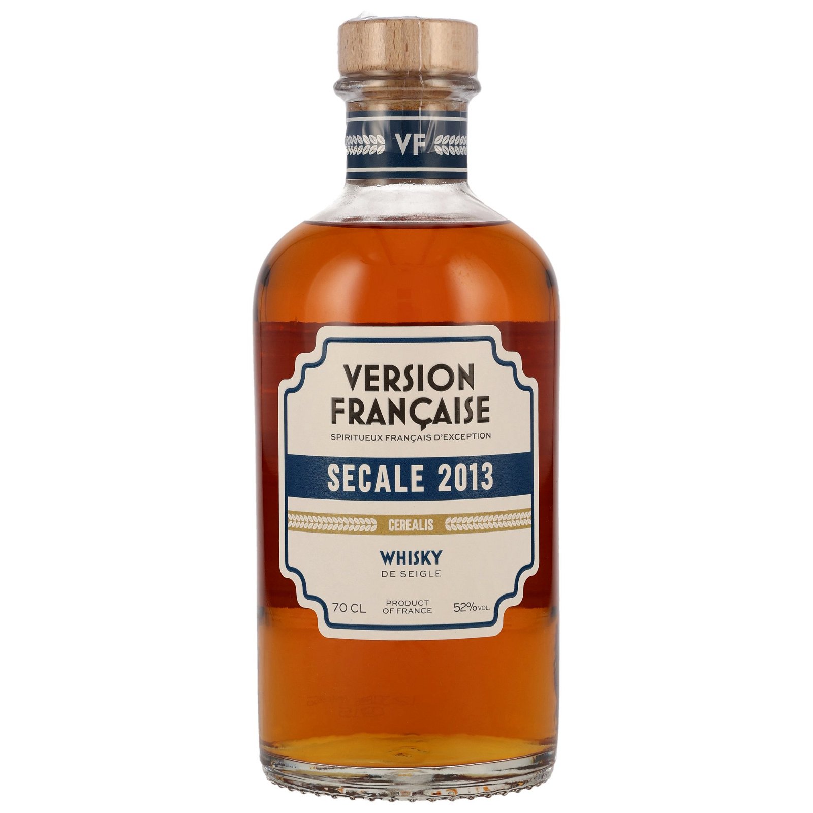 Secale 2013/2023 Whisky de Seigle Virgin Oak Cask Version Francaise