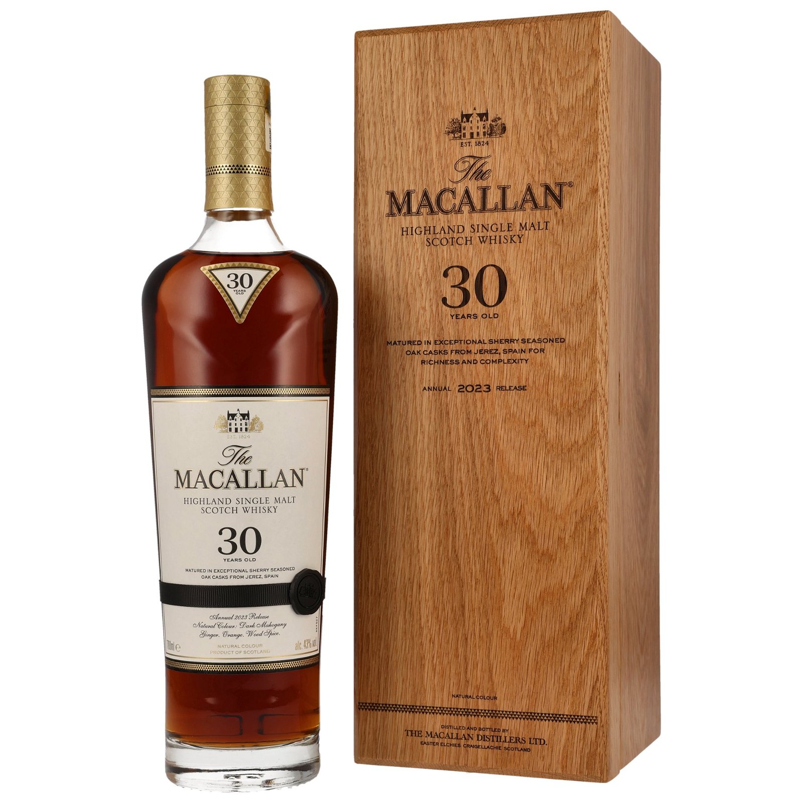 Macallan 30 Jahre Sherry Oak 2023 Release