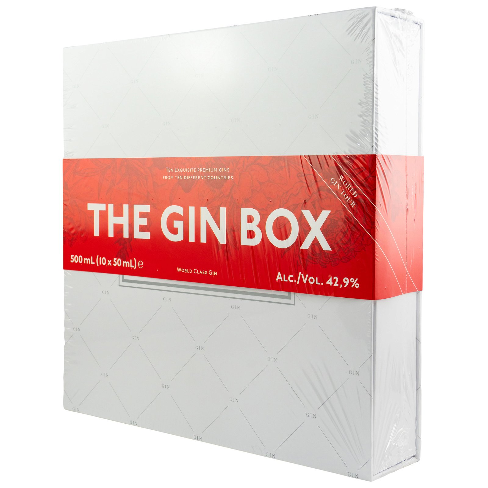 1423 The Gin Box World Class Gin Tasting (10x50ml)