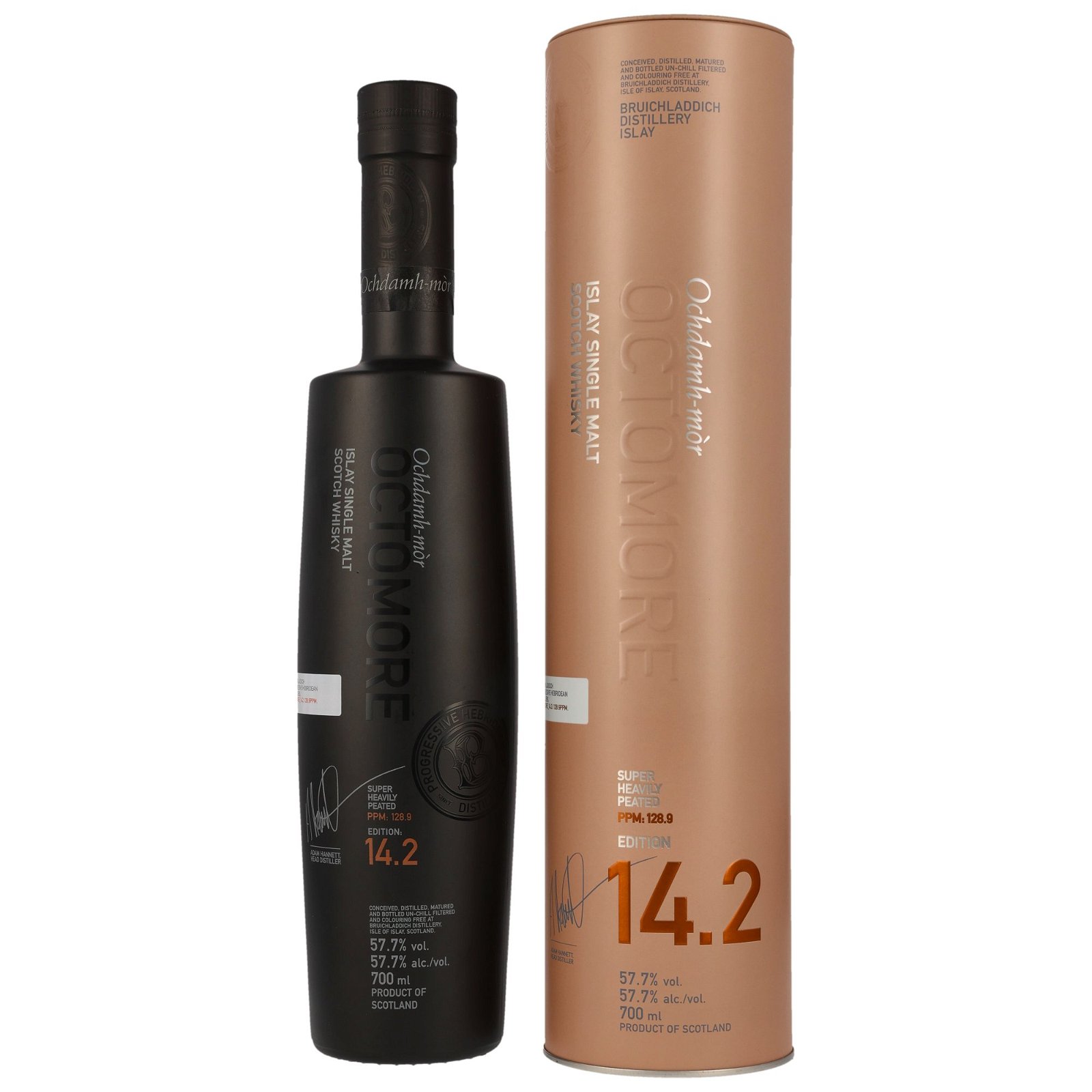 Octomore 14.2 - 5 Jahre Release 2023 (128,9 ppm)