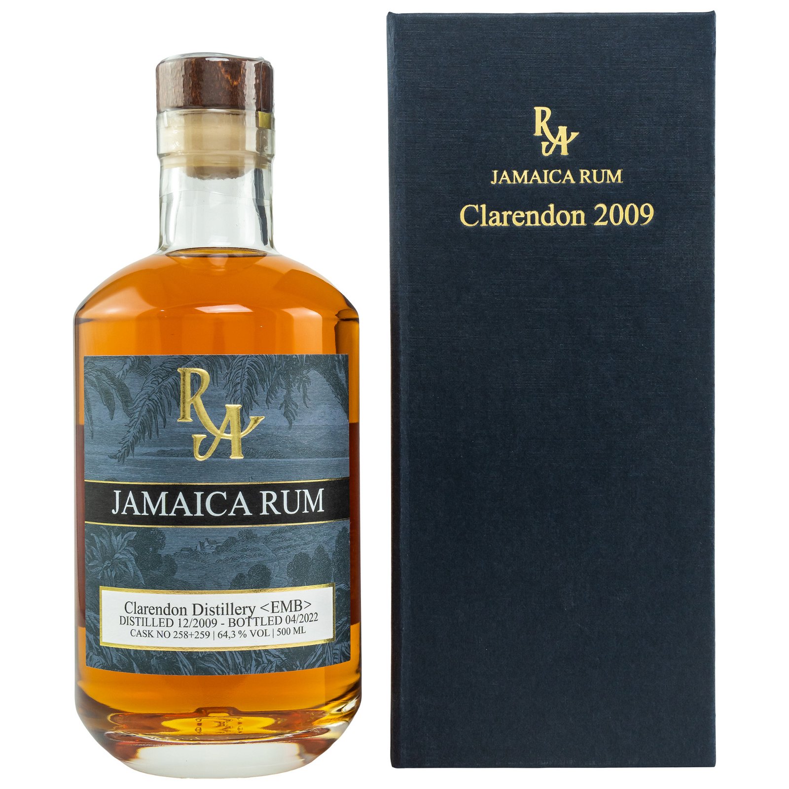 Jamaica Rum EMB 2009/2022 - 12 Jahre Single Cask No. 258 + 259 (Rum Artesanal)