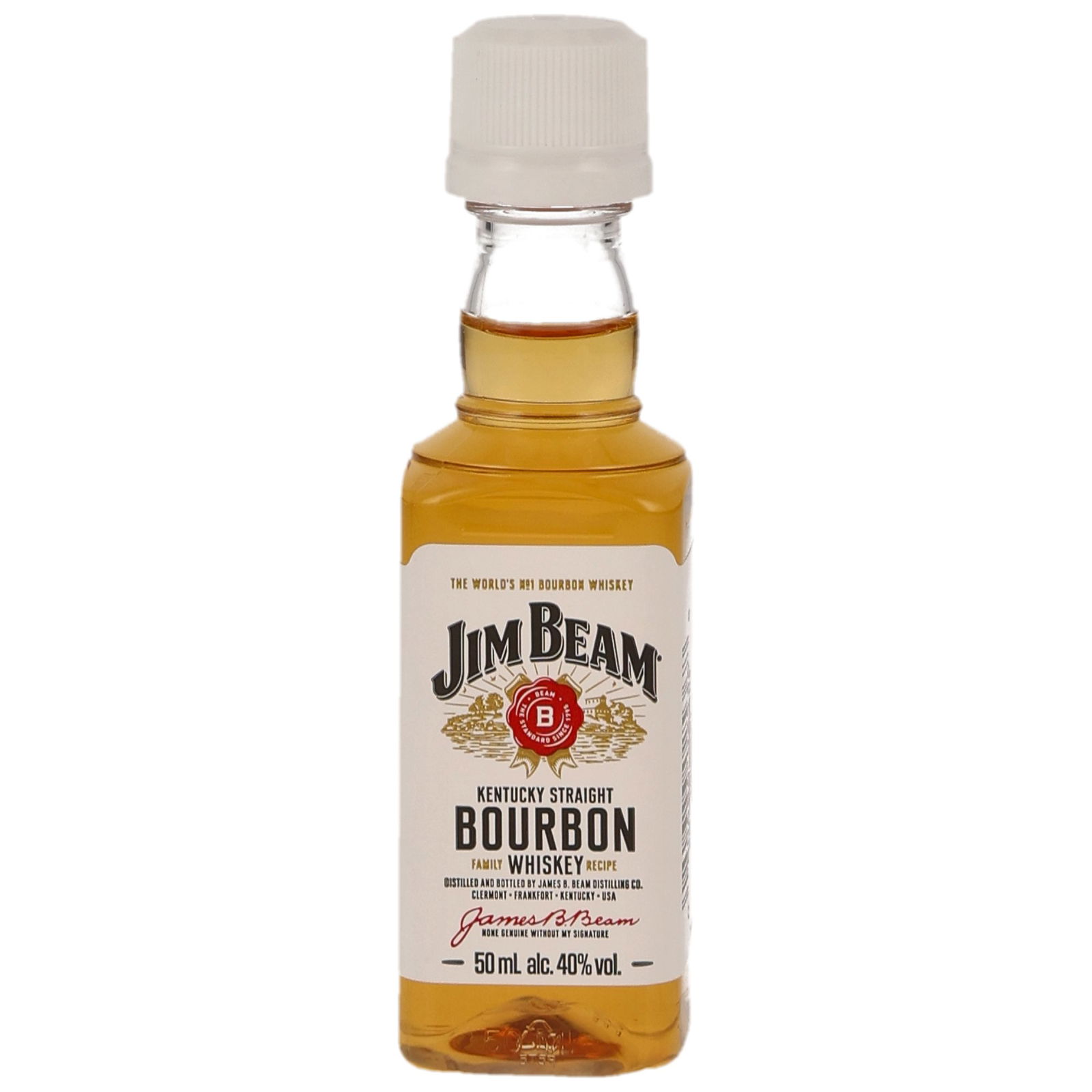 Jim Beam Kentucky Straight Bourbon (50 ml Miniatur)