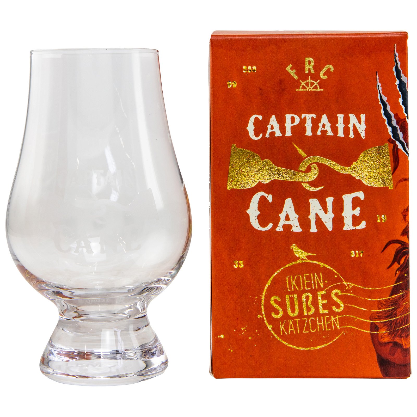 Captain Cane Glencairn Glas mit Geschenkverpackung