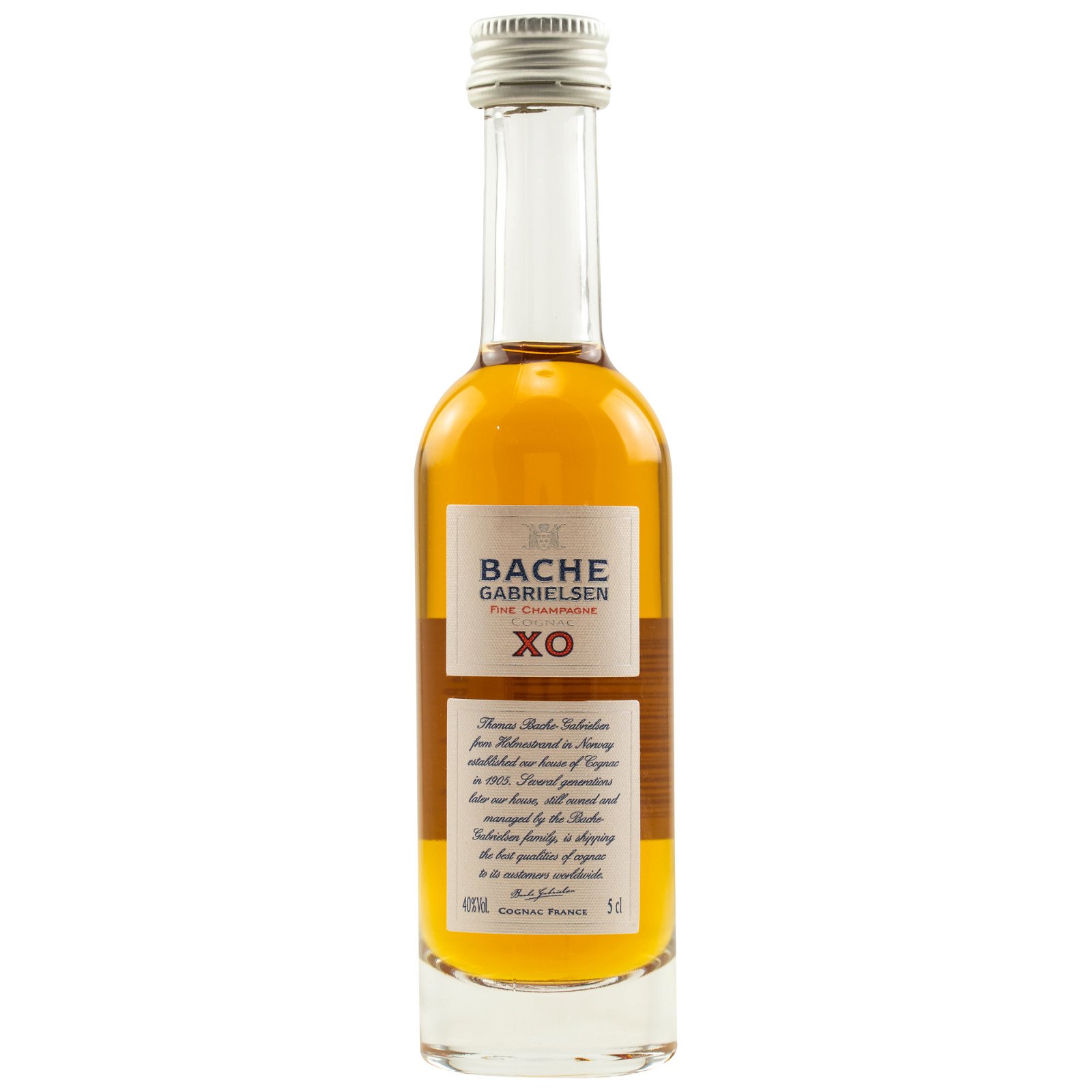 Bache-Gabrielsen XO Fine Champagne Cognac (Miniatur)