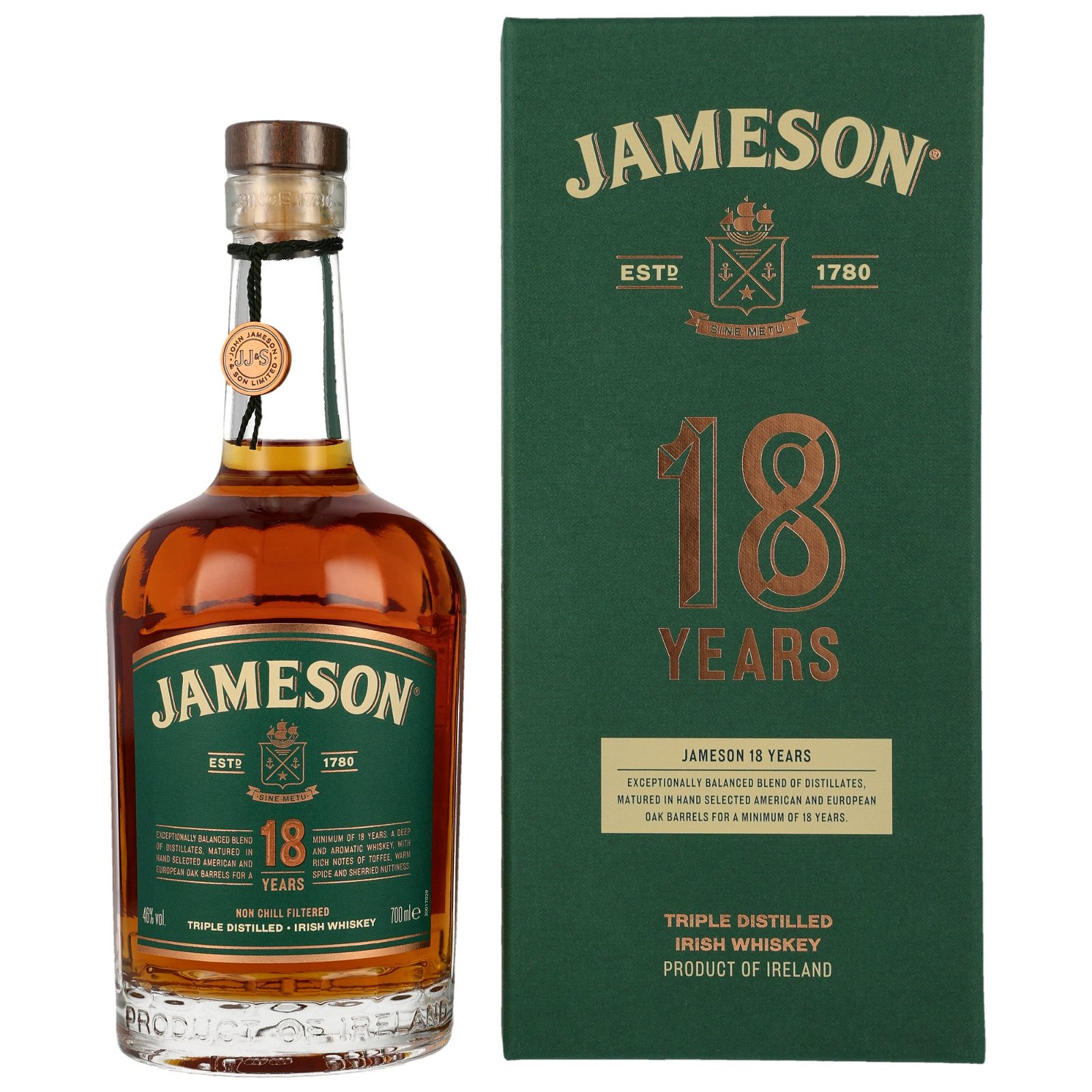 Jameson 18 Jahre Irish Whiskey