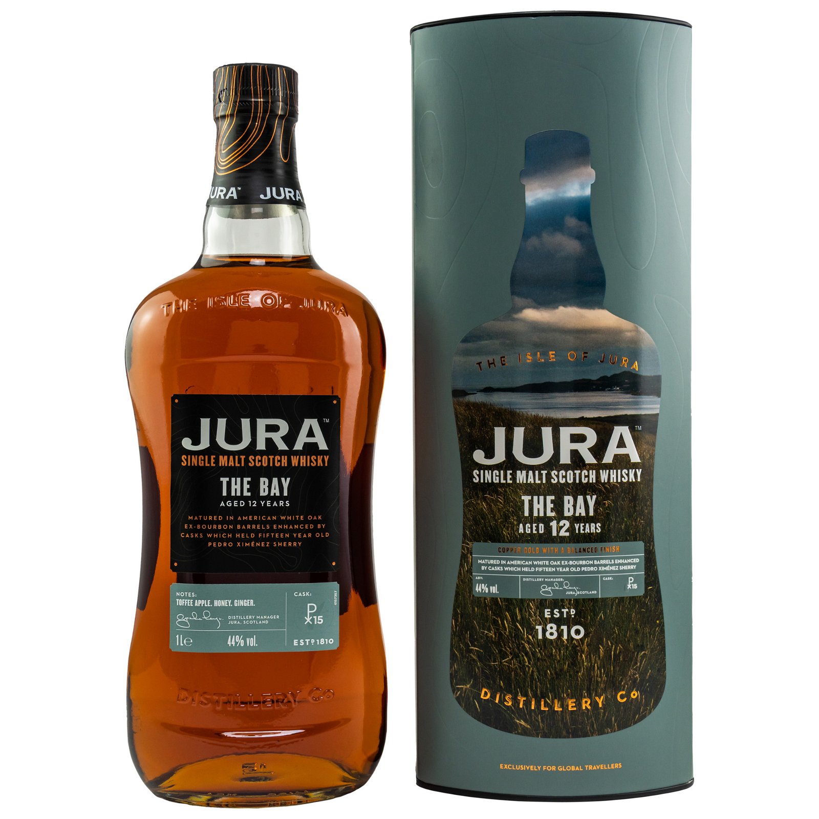Jura 12 Jahre The Bay PX Sherry Cask Finish (Liter)