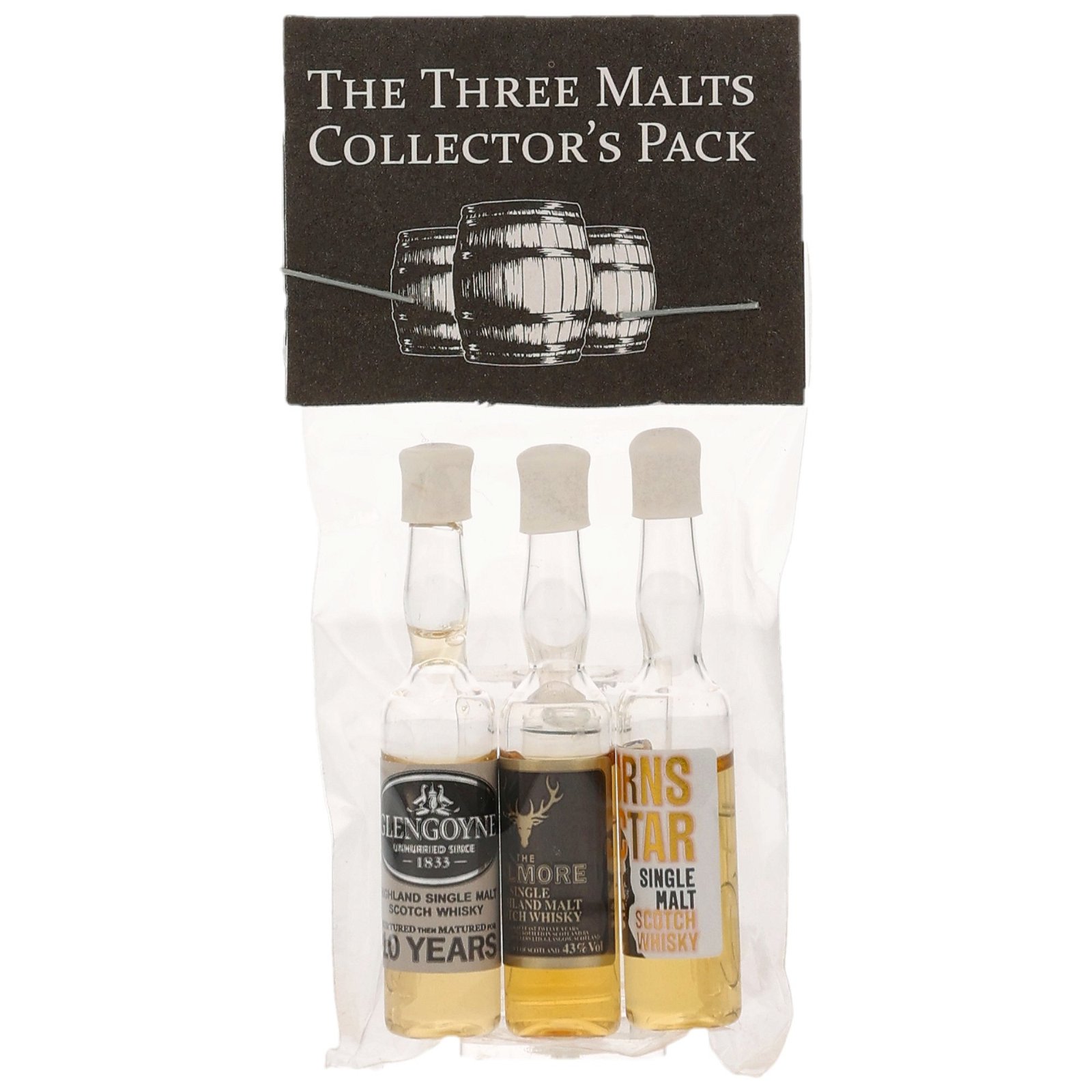 The Three Malts Collector's Pack Malt (3 x 0,0012 Micro Miniaturen)