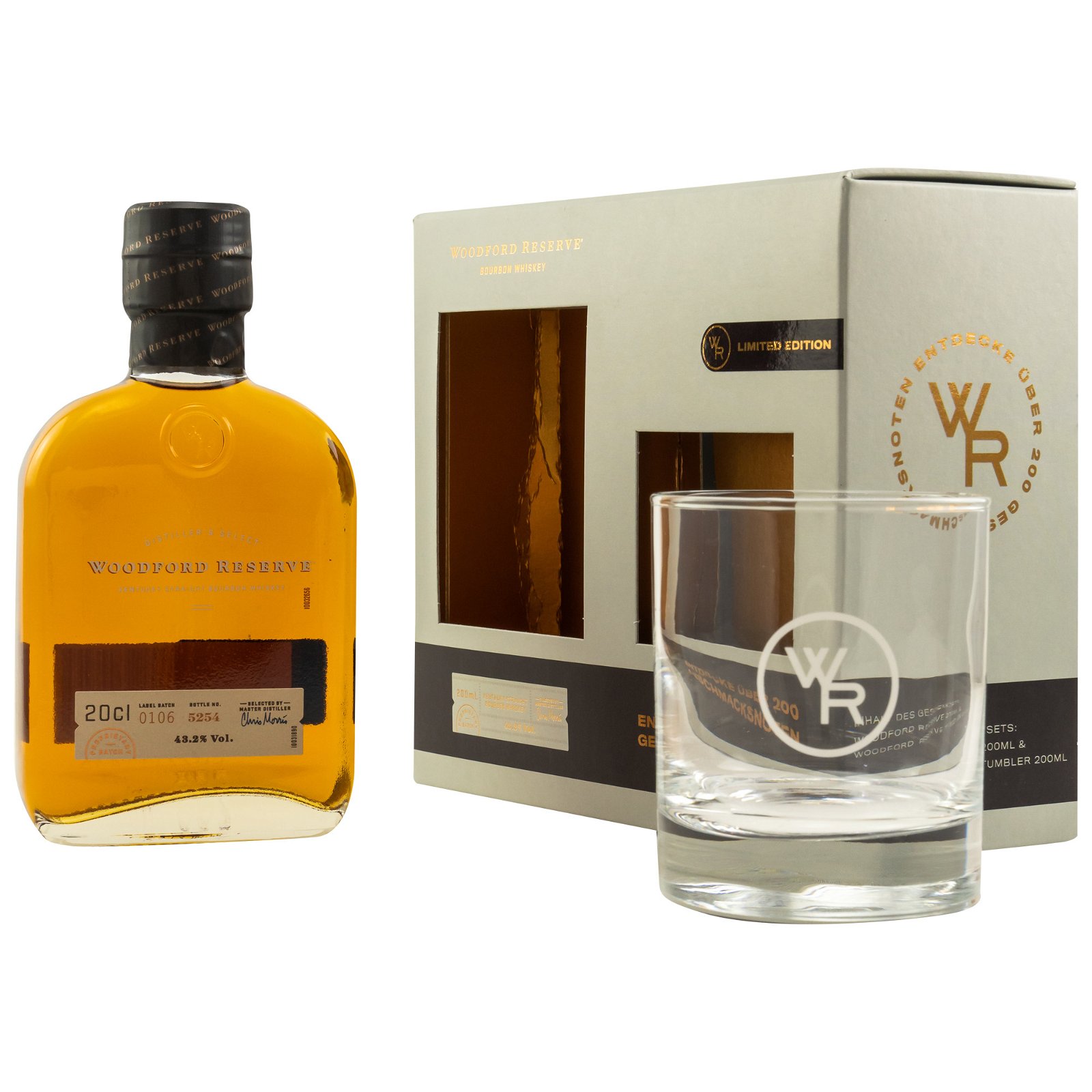 Woodford Reserve Distillers Select Geschenkset (200 ml)
