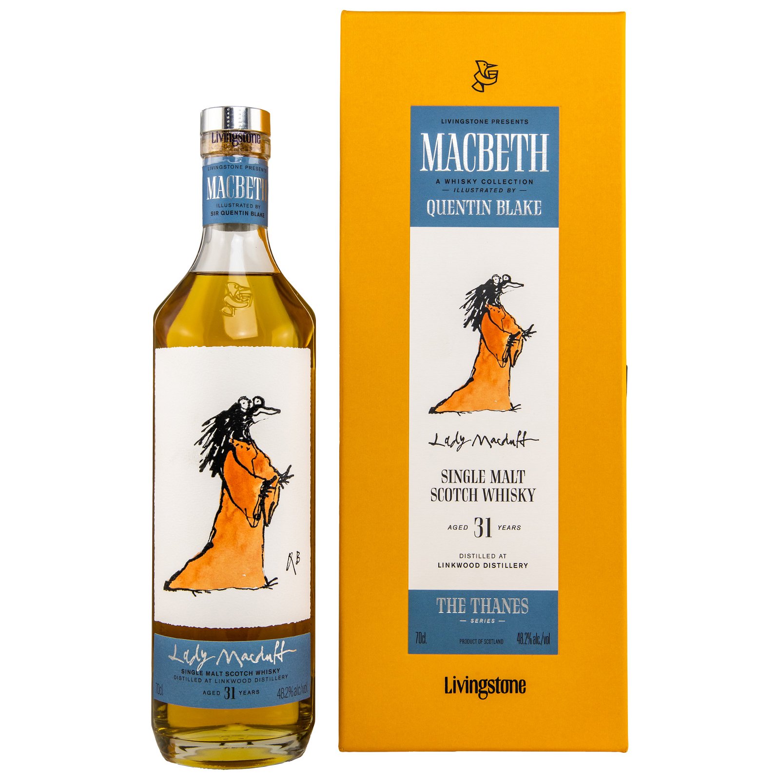 Linkwood 31 Jahre Lady Macduff The Thanes Series The Macbeth Collection (Elixir Distillers)
