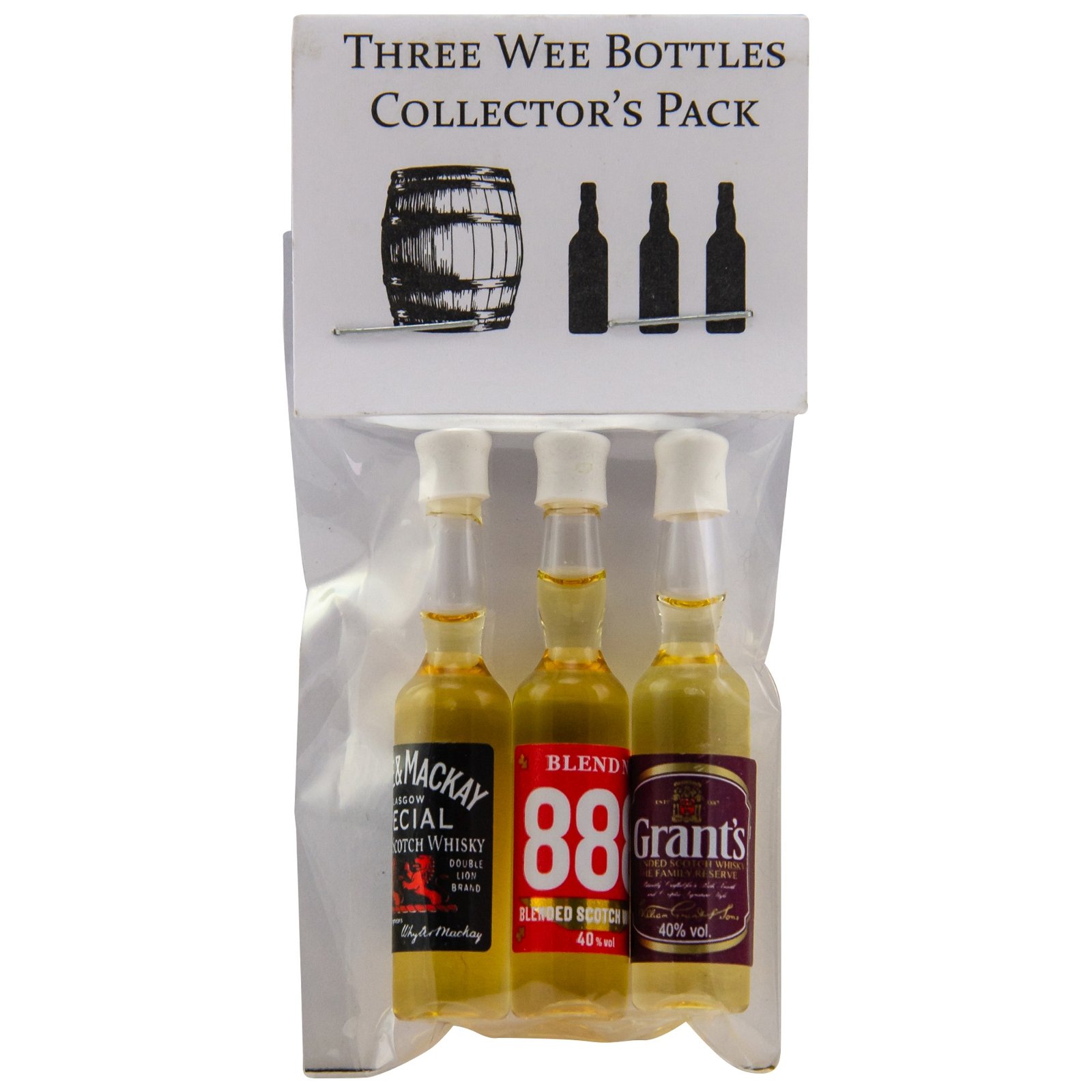 Collectors Pack Blended Scotch Whisky (3 x 0,0012)