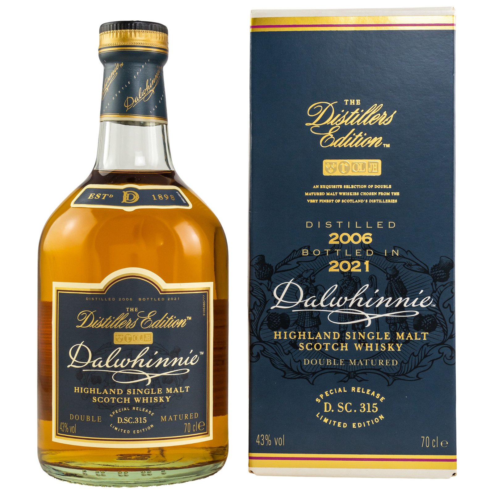 Dalwhinnie 2006/2021 Double Matured Oloroso Cask Distillers Edition