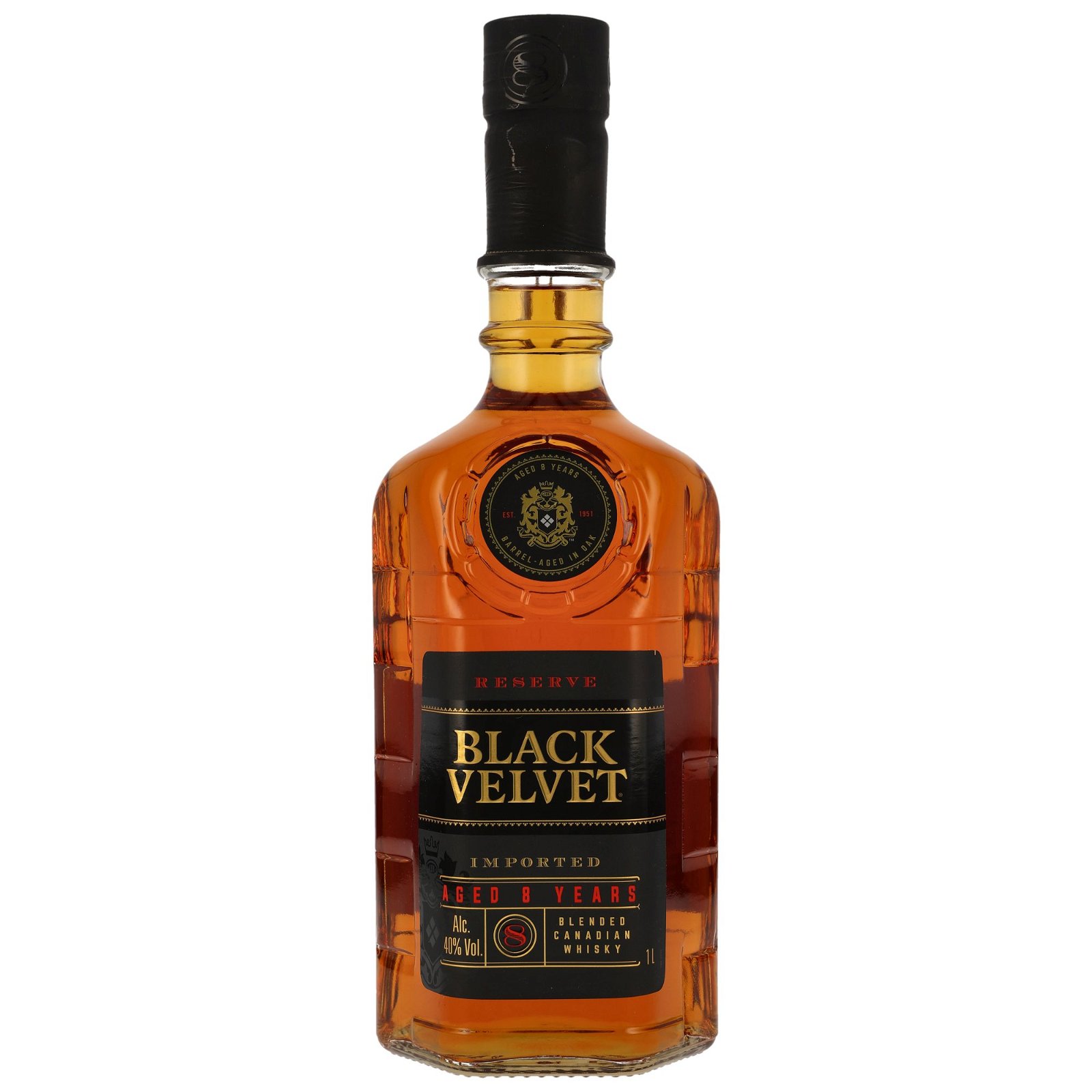 Black Velvet 8 Jahre Reserve (Liter)