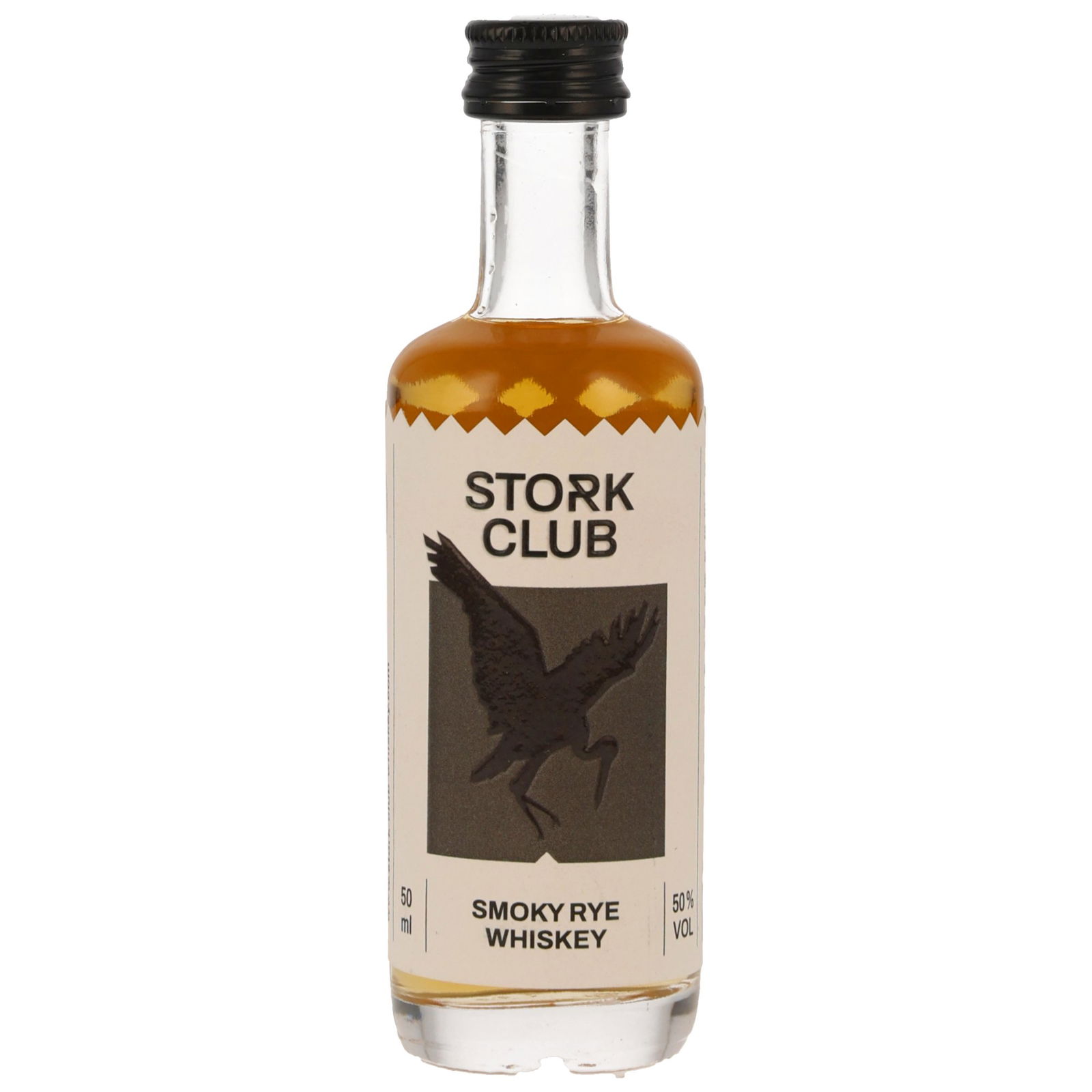 Stork Club Smoky Rye Whiskey (50ml Miniatur)