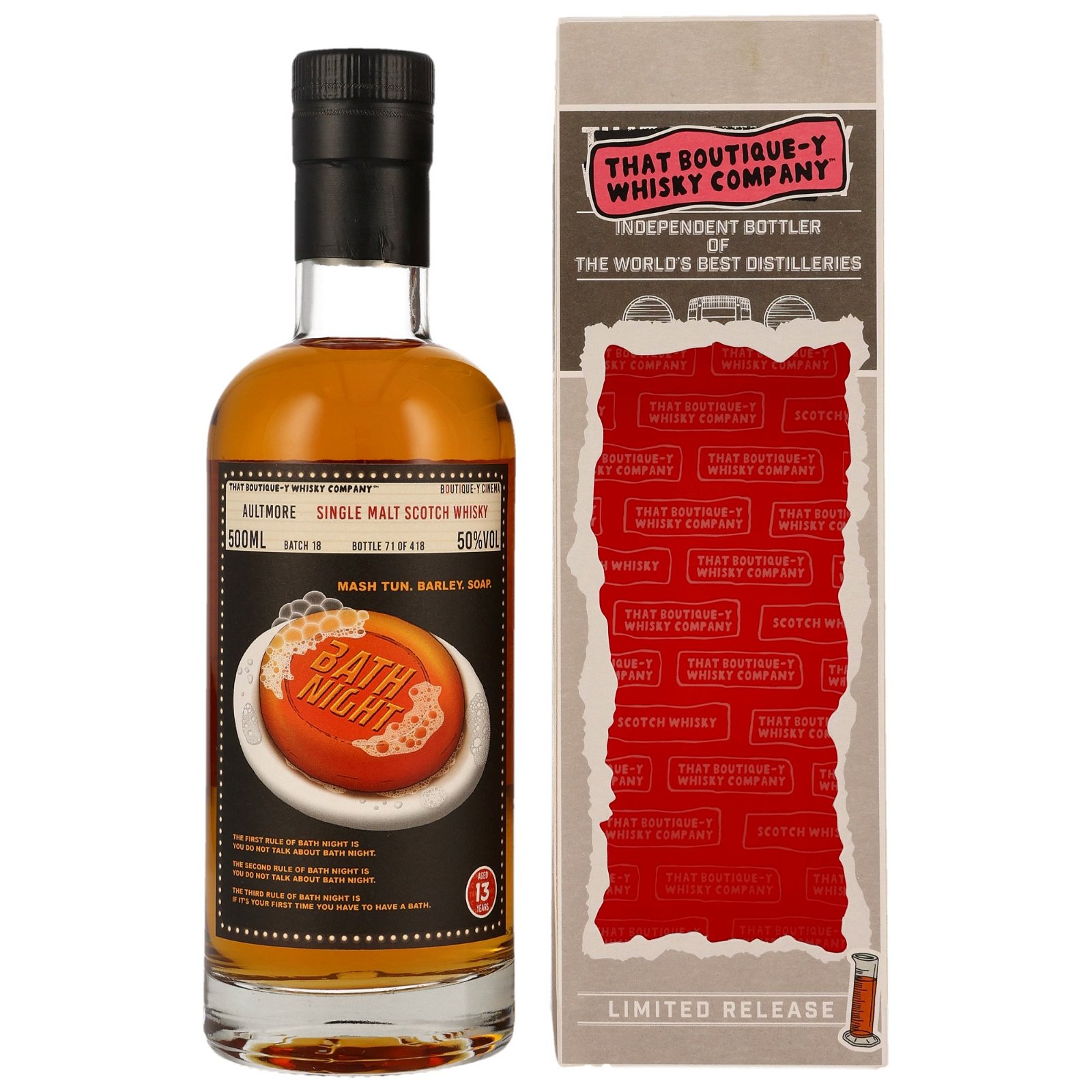 Aultmore 13 Jahre Bath Night Batch No. 18 (That Boutique-y Whisky Company)