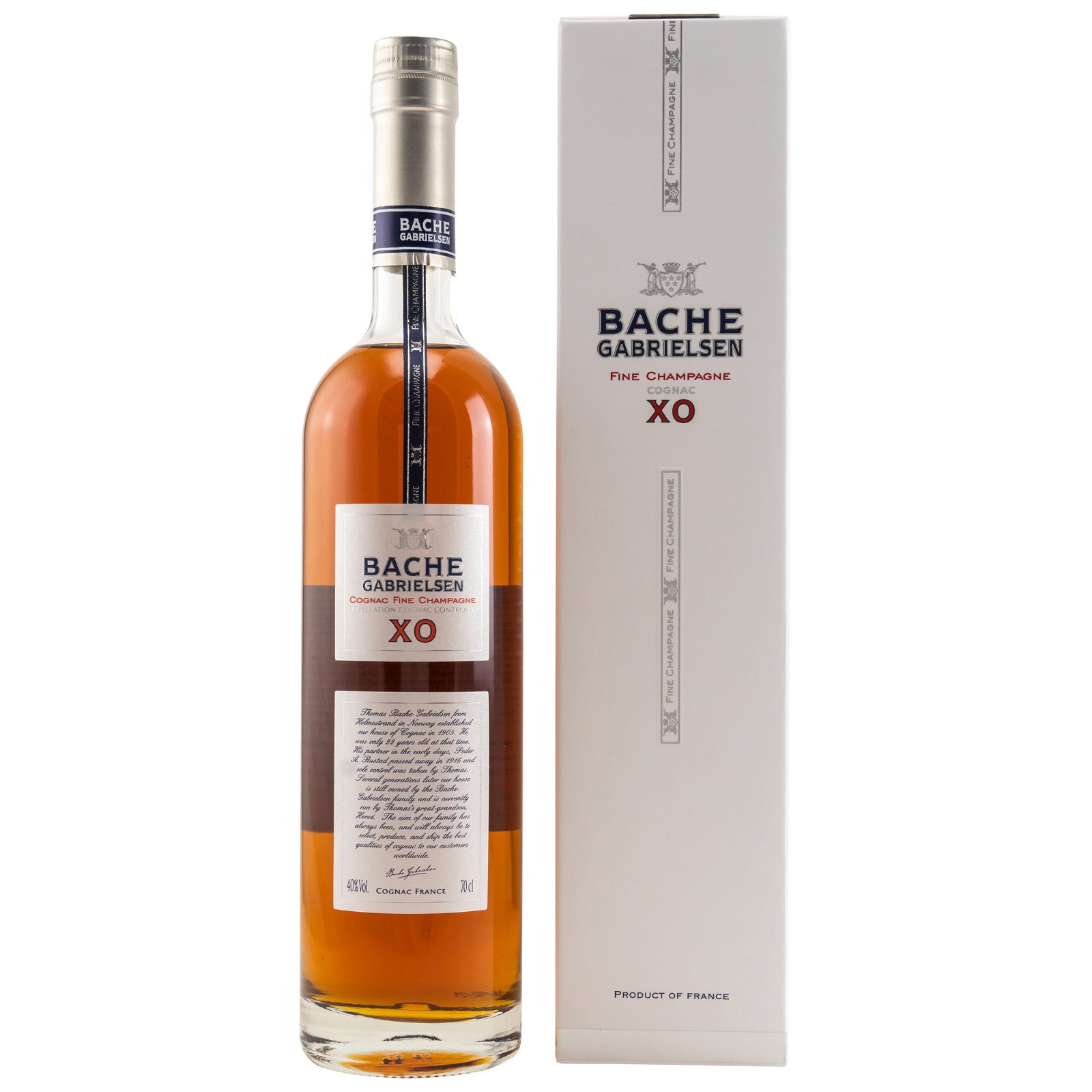 Bache-Gabrielsen XO Cognac inkl Geschenkverpackung