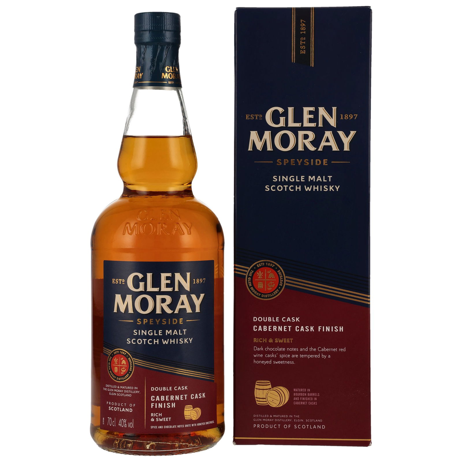 Glen Moray Cabernet Cask Finish