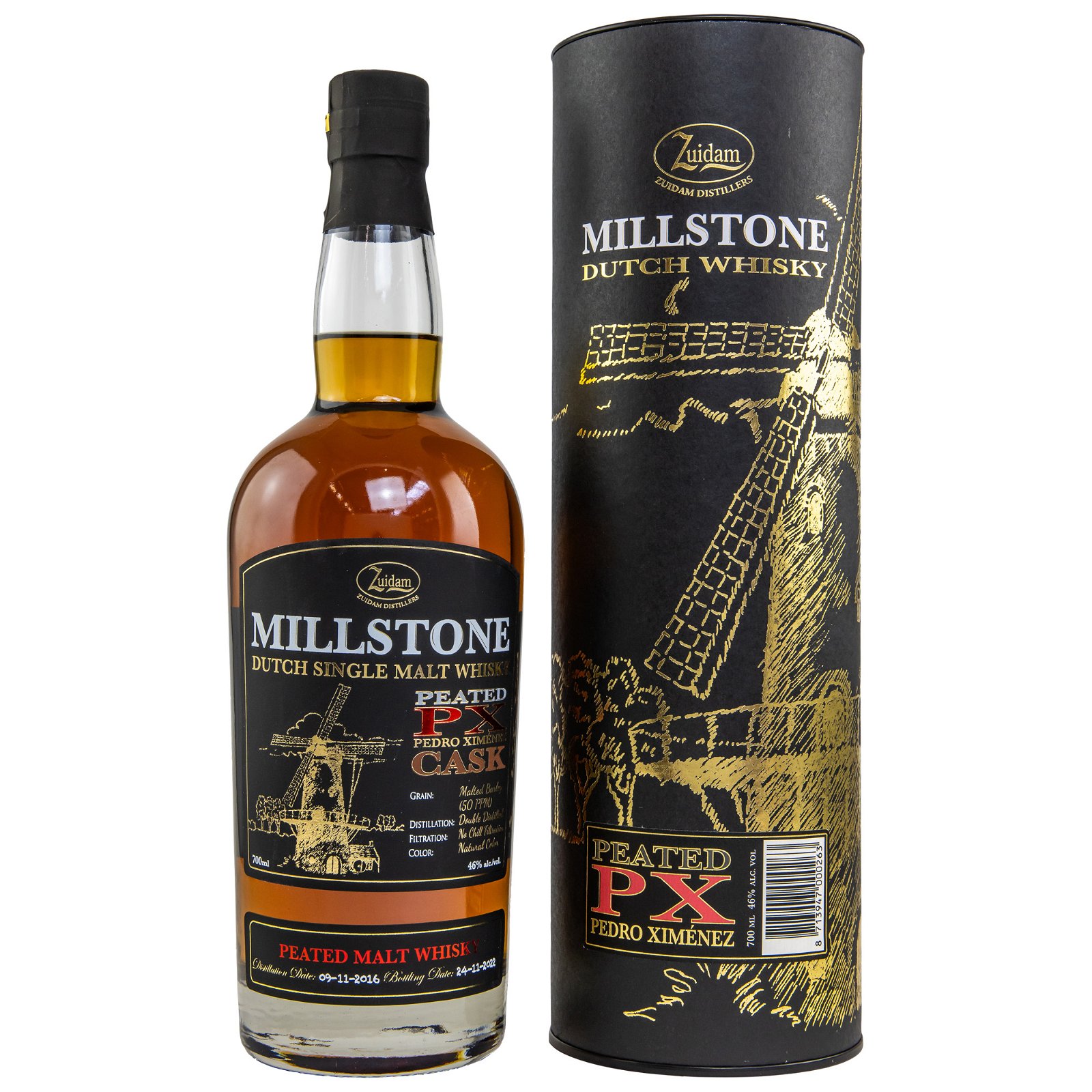 Millstone 2016/2022 Peated PX Cask