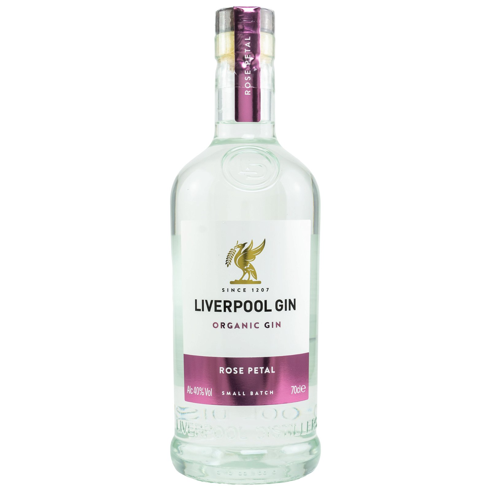 Liverpool Rose Petal Organic Gin