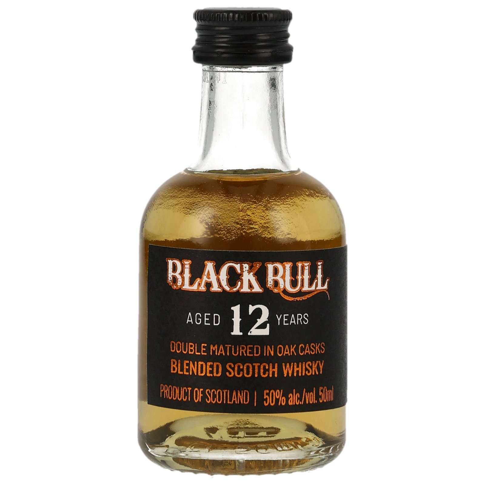 Black Bull 12 Jahre (50 ml Miniatur)