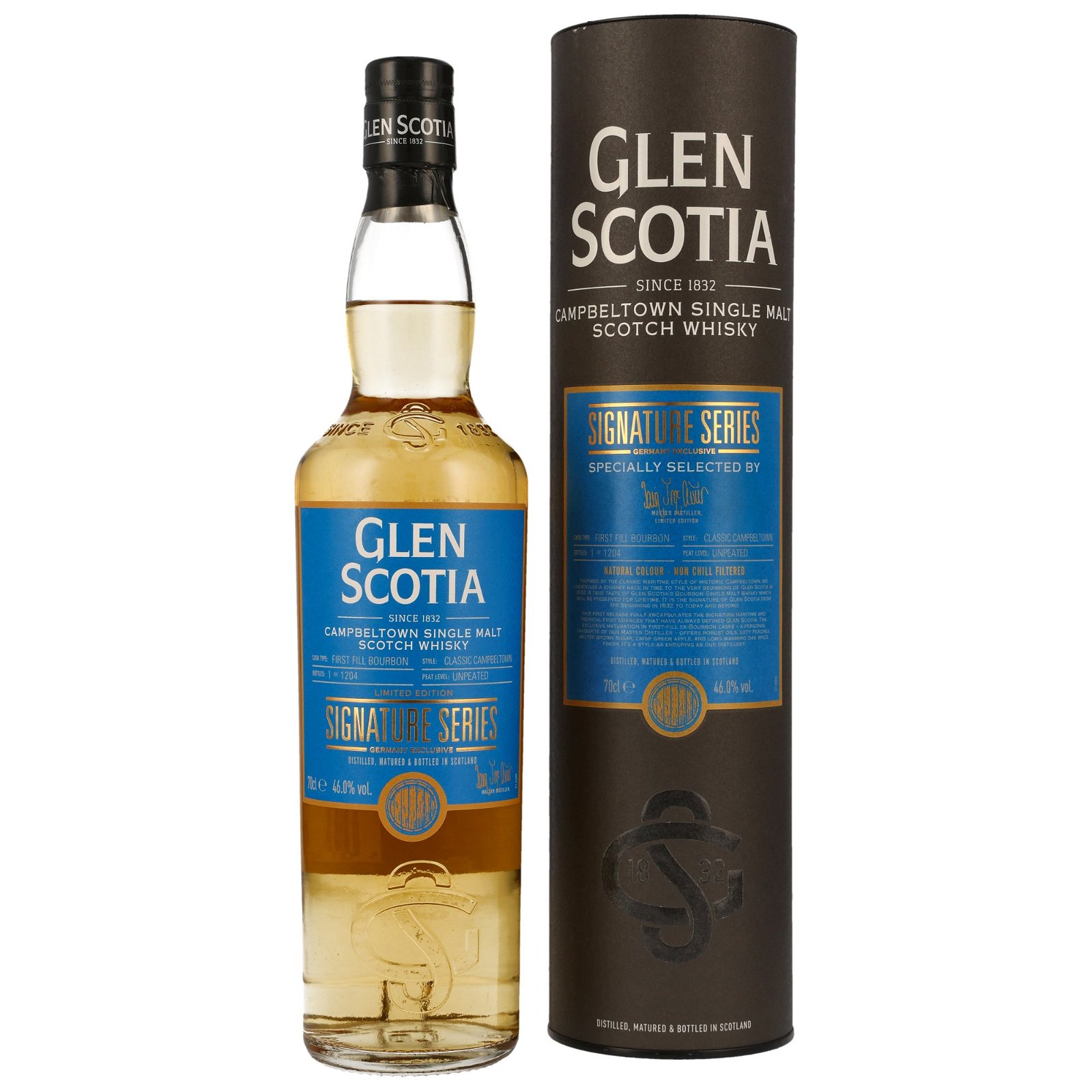 Glen Scotia First Fill Bourbon Cask Signature Series