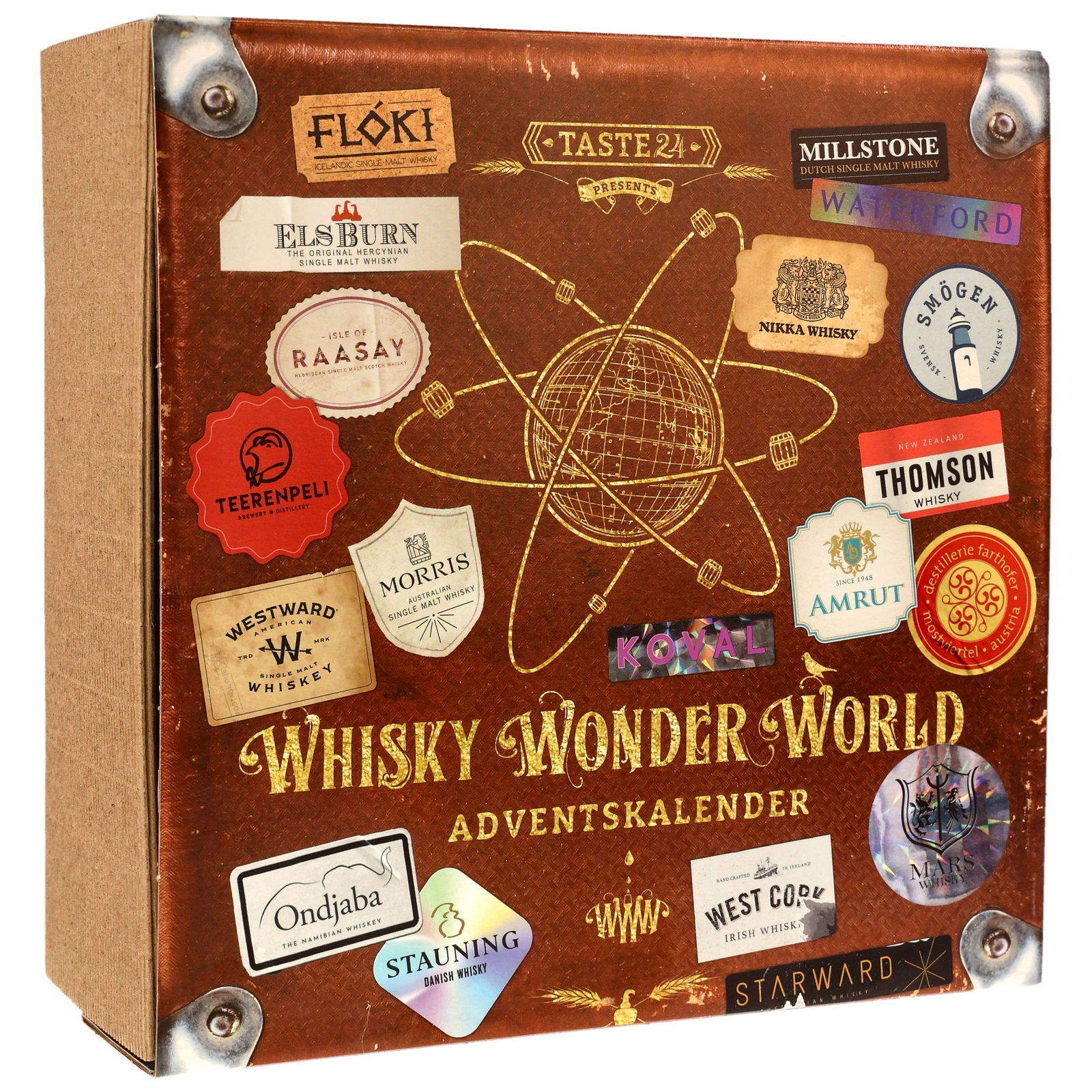 Calendrier de l'Avent Whisky Wonder World 2024 (avec verre de dégustation)