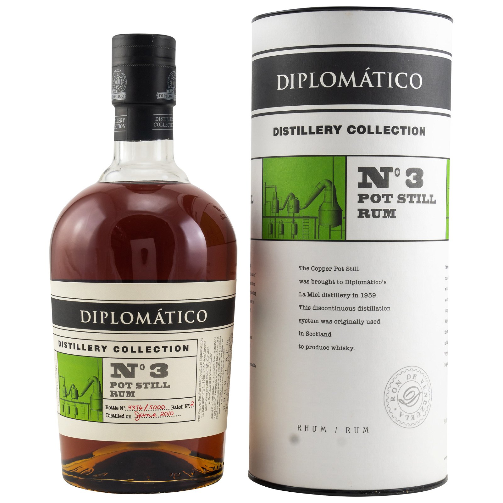 Diplomatico (Botucal) No. 3 Pot Still Rum