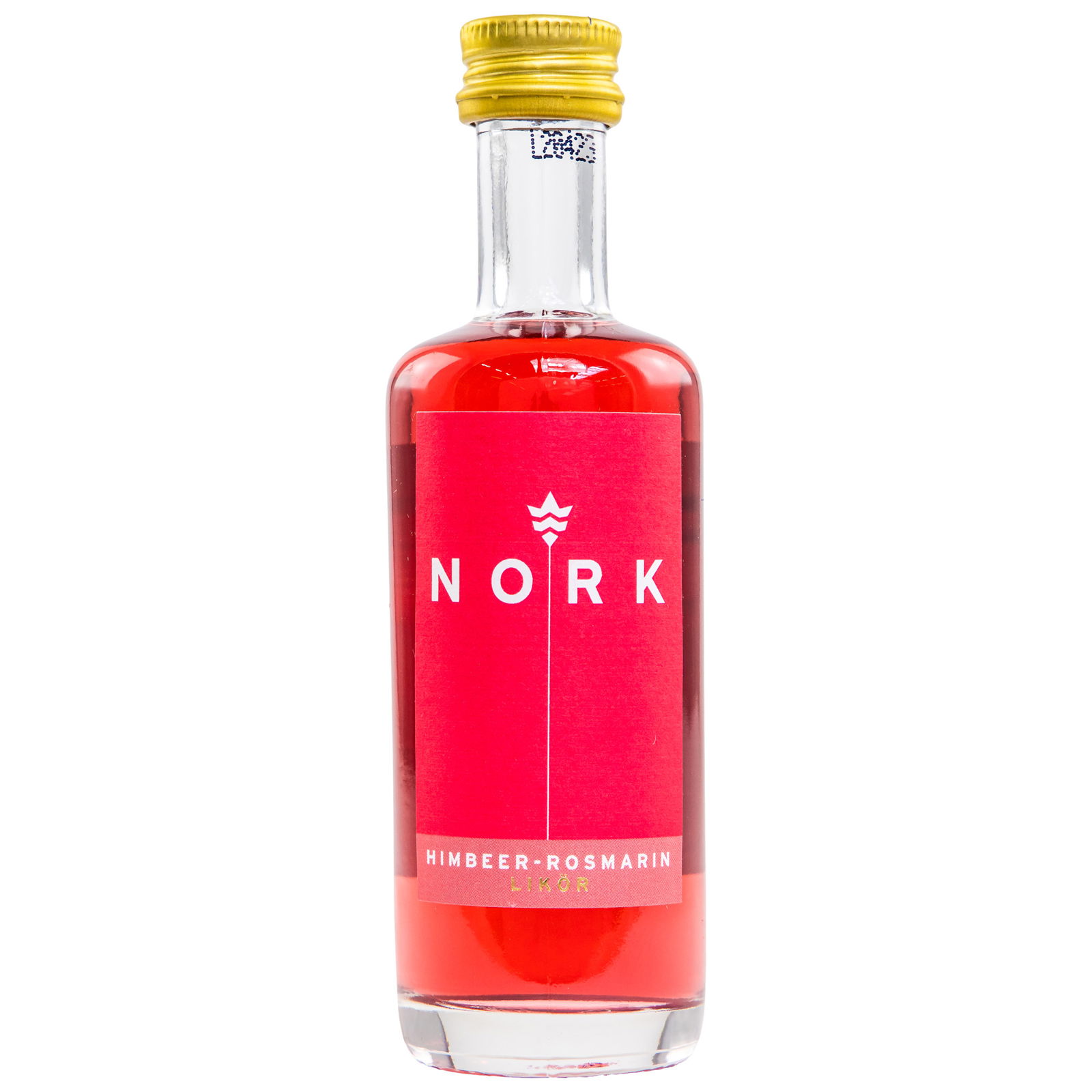 Nork Himbeer-Rosmarin Likör (50 ml Miniatur)