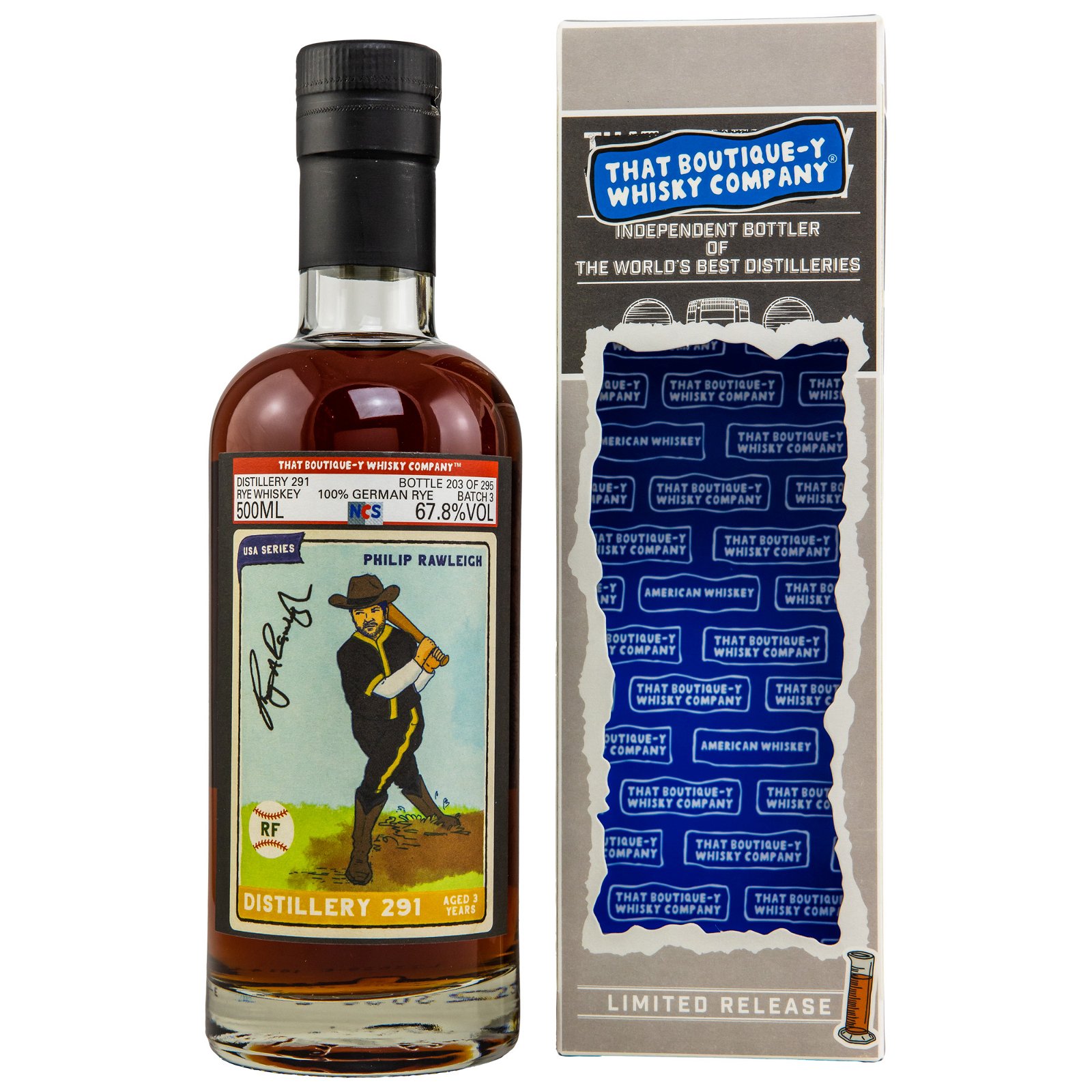 Distillery 291 - 3 Jahre Batch 3 (That Boutique-y Whisky Company)