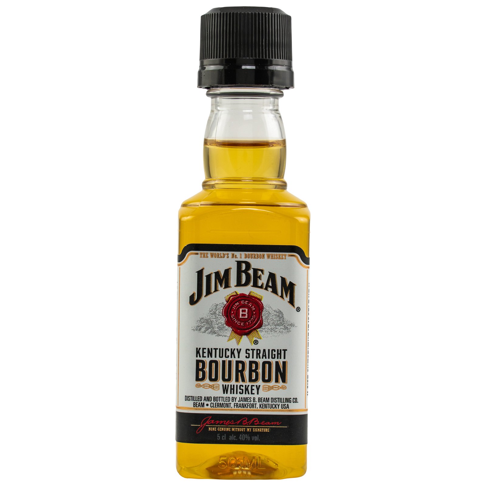 Jim Beam Kentucky Straight Bourbon (Miniatur)