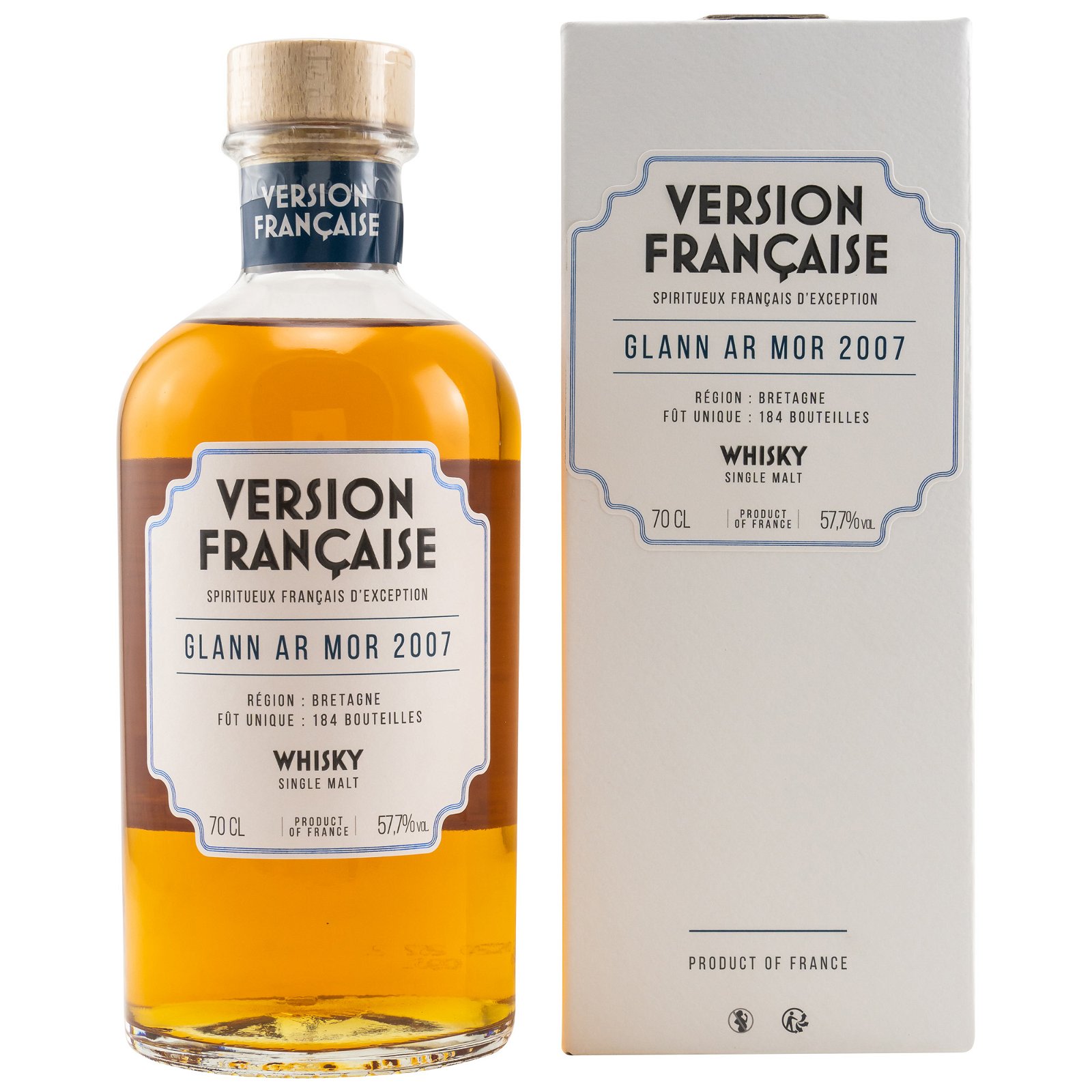 Glann Ar Mor 2007/2020 Bourbon 1st Fill Single Cask 13128 Version Francaise