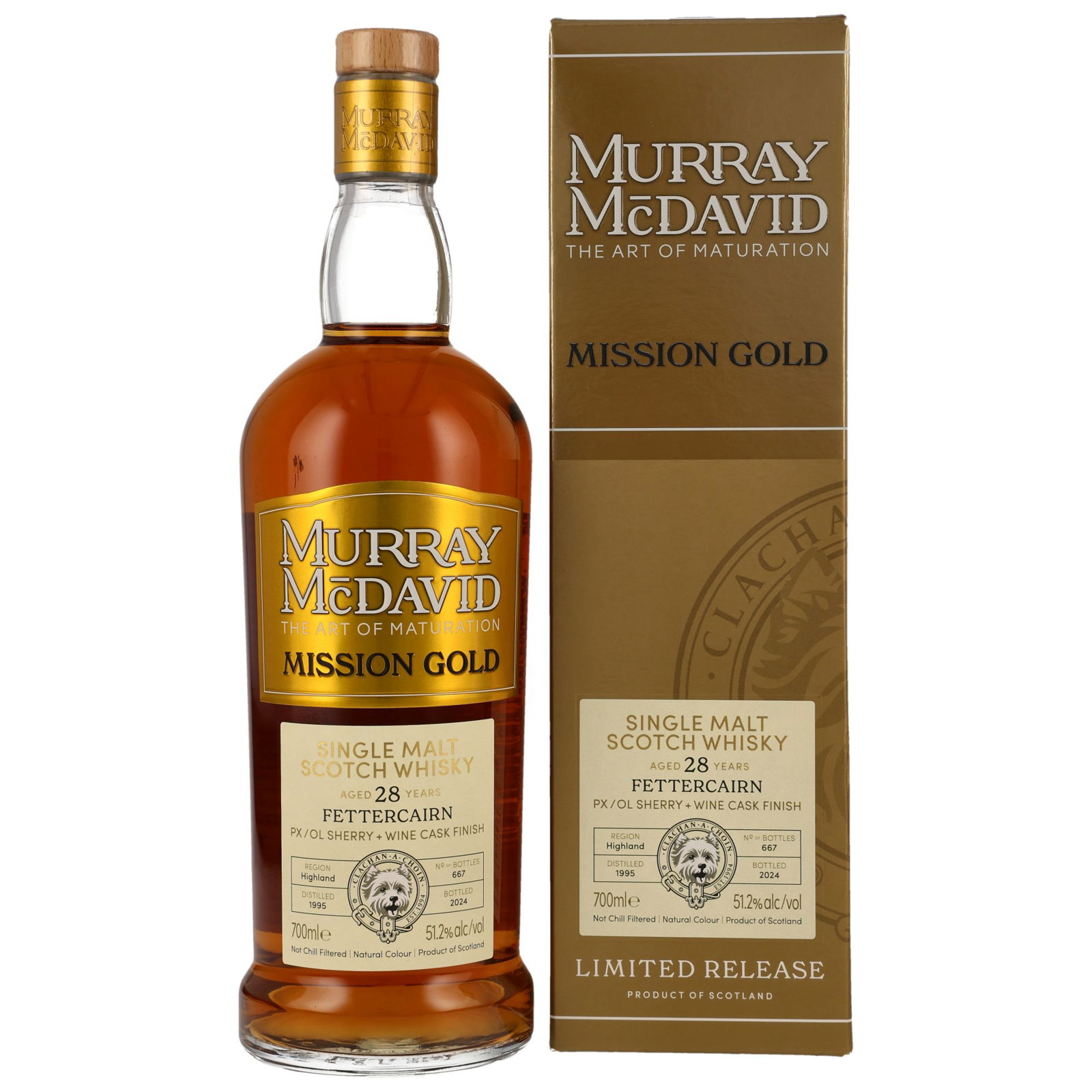 Fettercairn 1995/2024 - 28 Jahre Sherry & Wine Cask Finish Mission Gold (Murray McDavid)