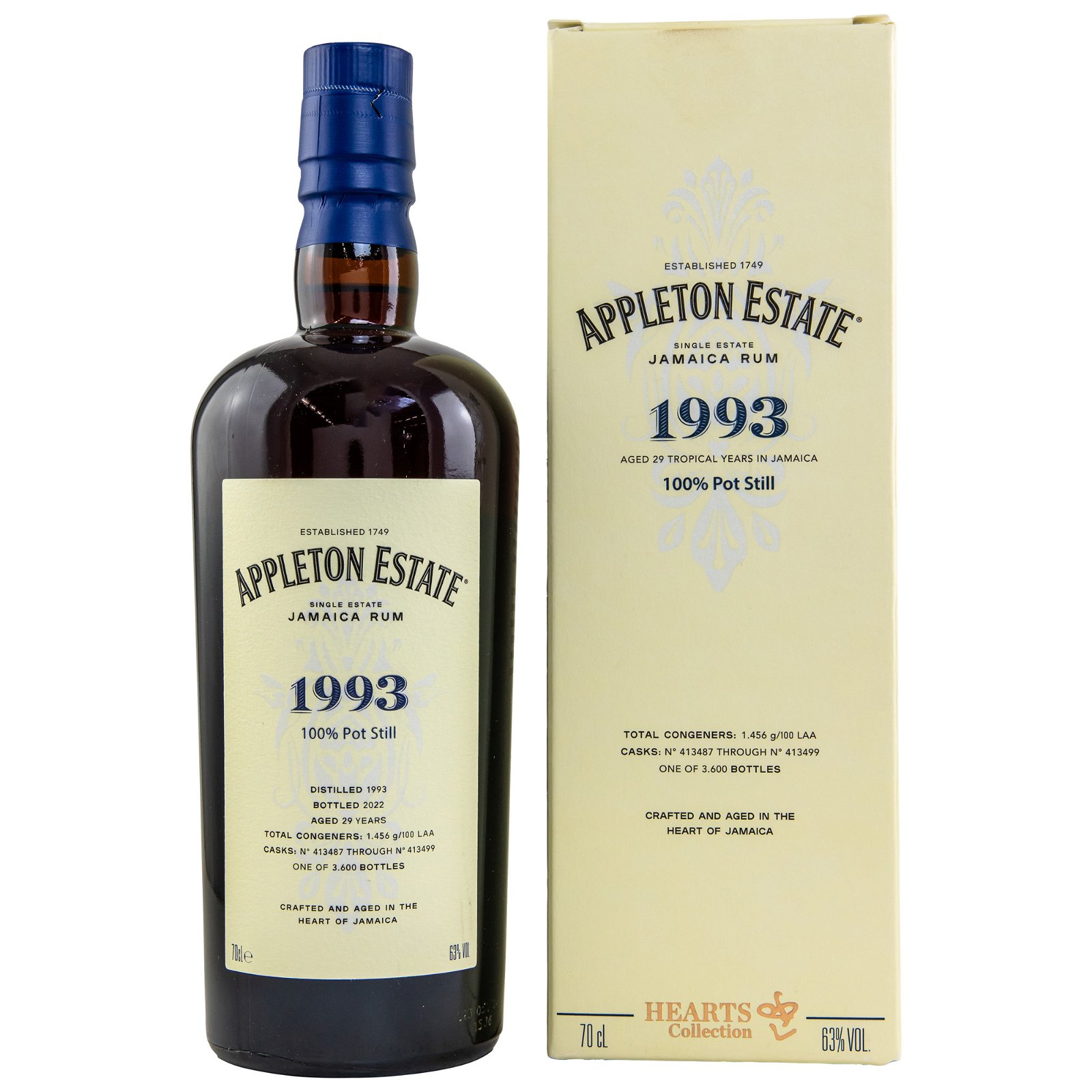 Appleton Estate 1993/2022 - 29 Jahre Hearts Collection