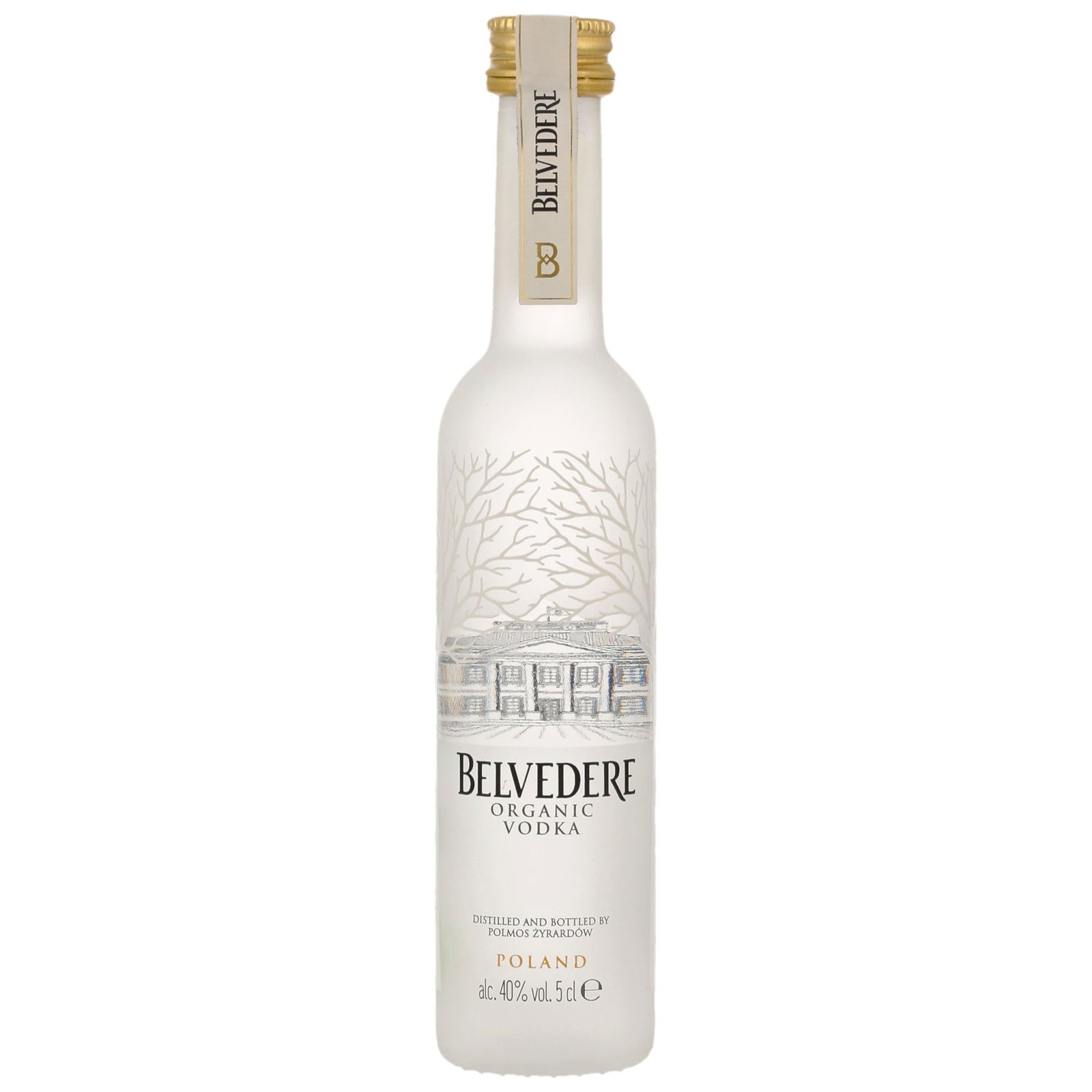 Belvedere Organic Vodka (50ml Miniature) (Bio)