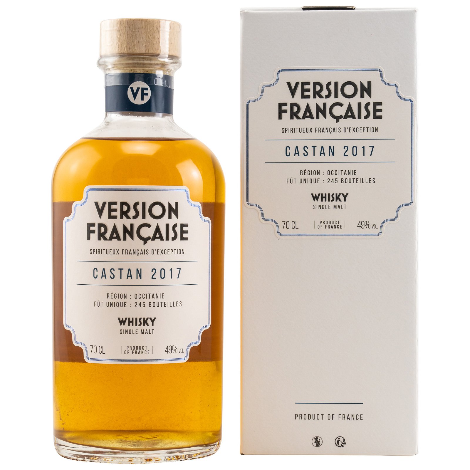 Castan 2017/2021 Single Cask No. 121 Version Francaise (La Maison du Whisky)