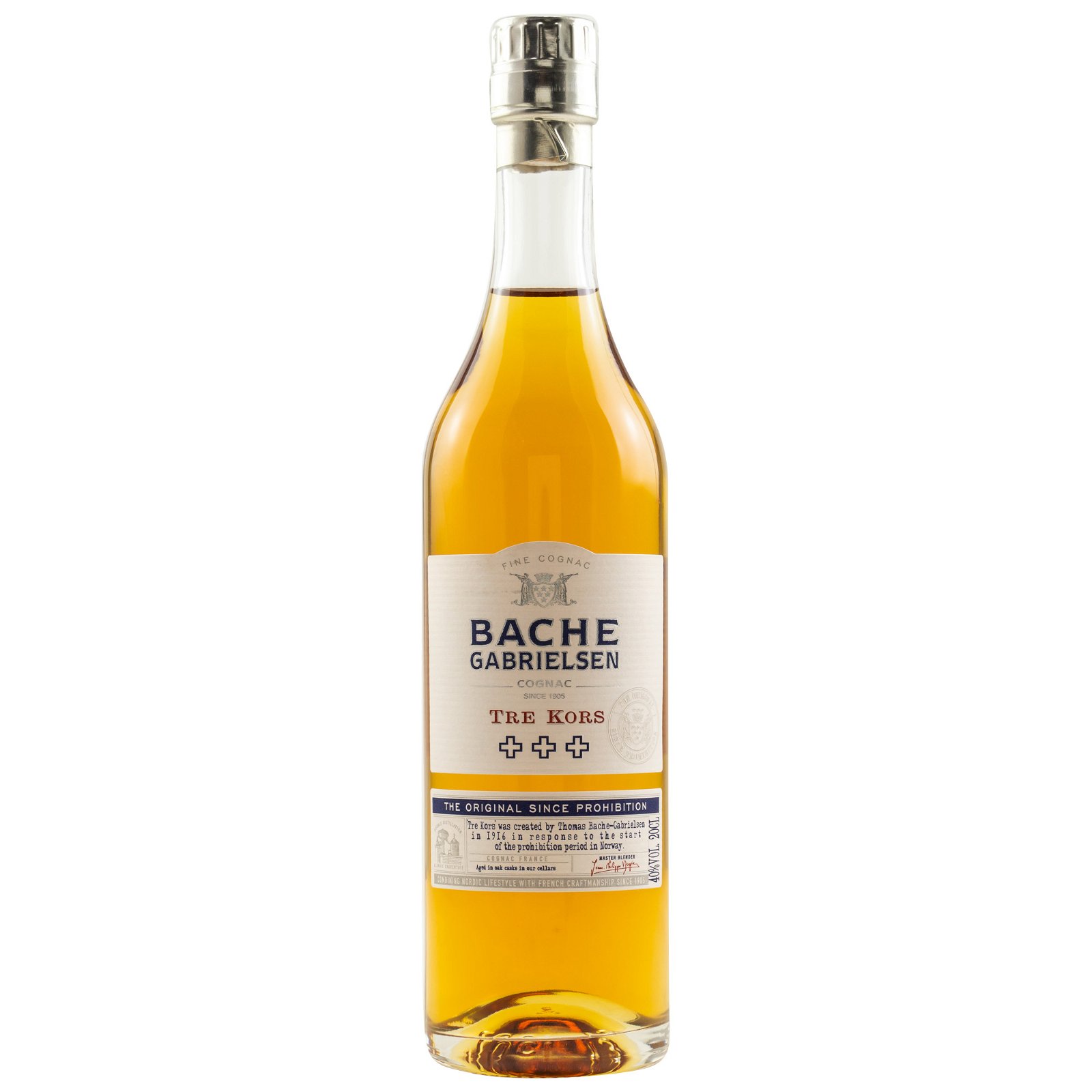 Bache-Gabrielsen Fine Cognac VS Tre Kors (200ml)