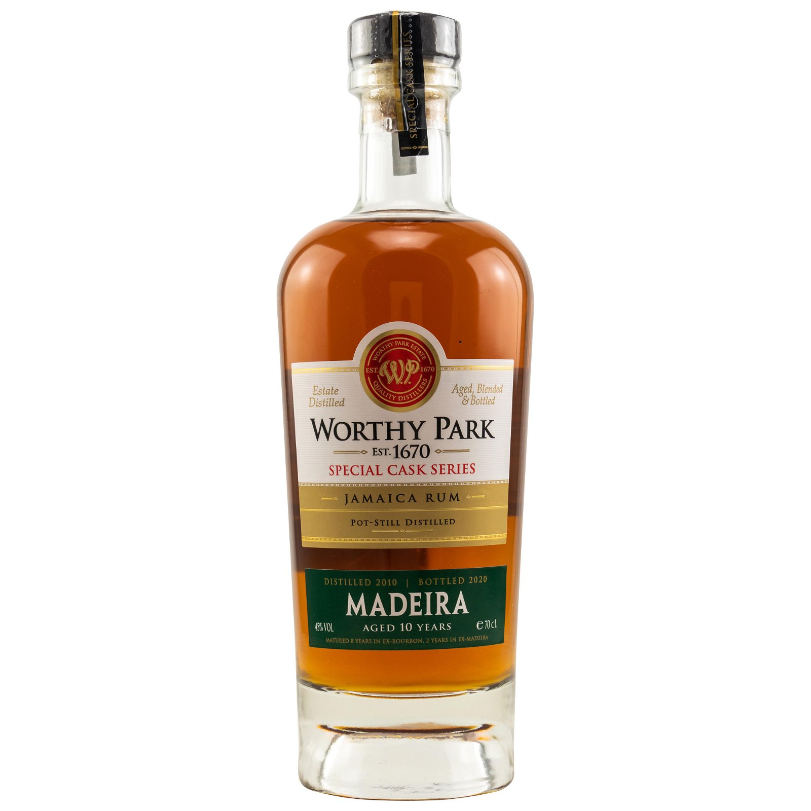Worthy Park 2010/2020 - 10 Jahre Madeira Cask Finish Special Cask Series
