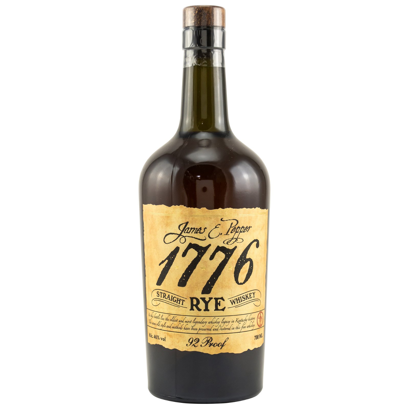 1776 Straight Rye Whiskey 92 Proof