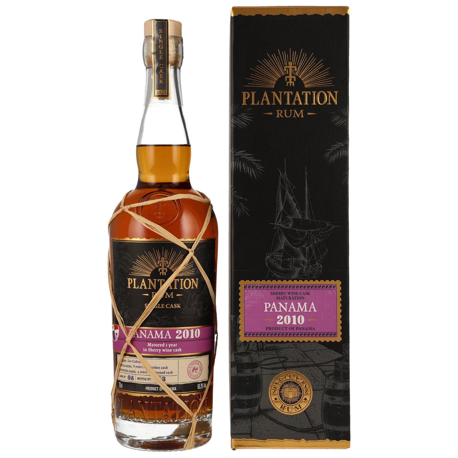 Plantation 2010/2023 Panama Rum Sherry Finish No. 08 Single Cask