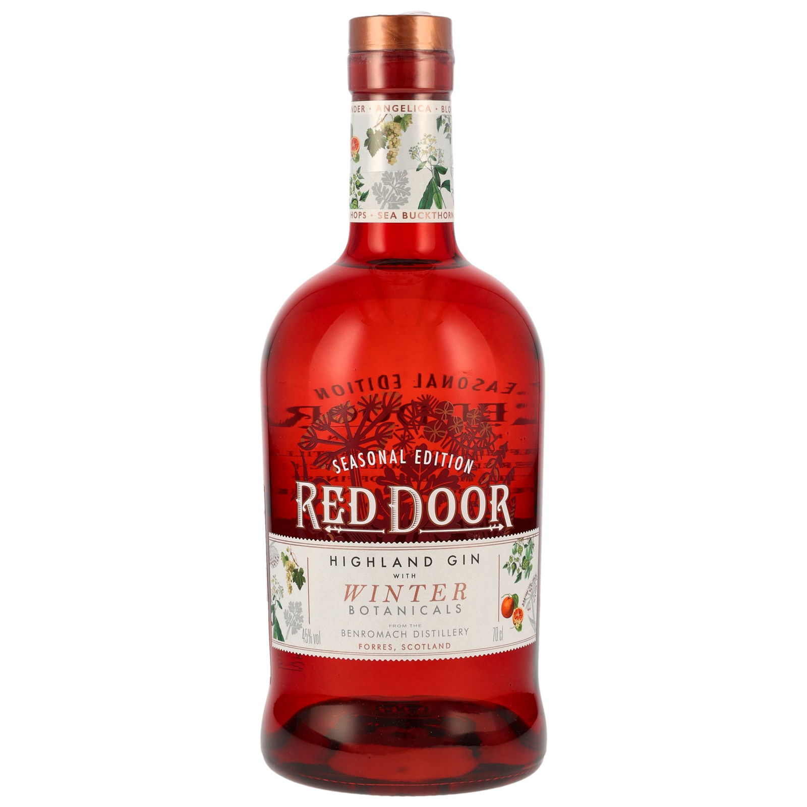 Red Door Highland Gin with Winter Botanicals