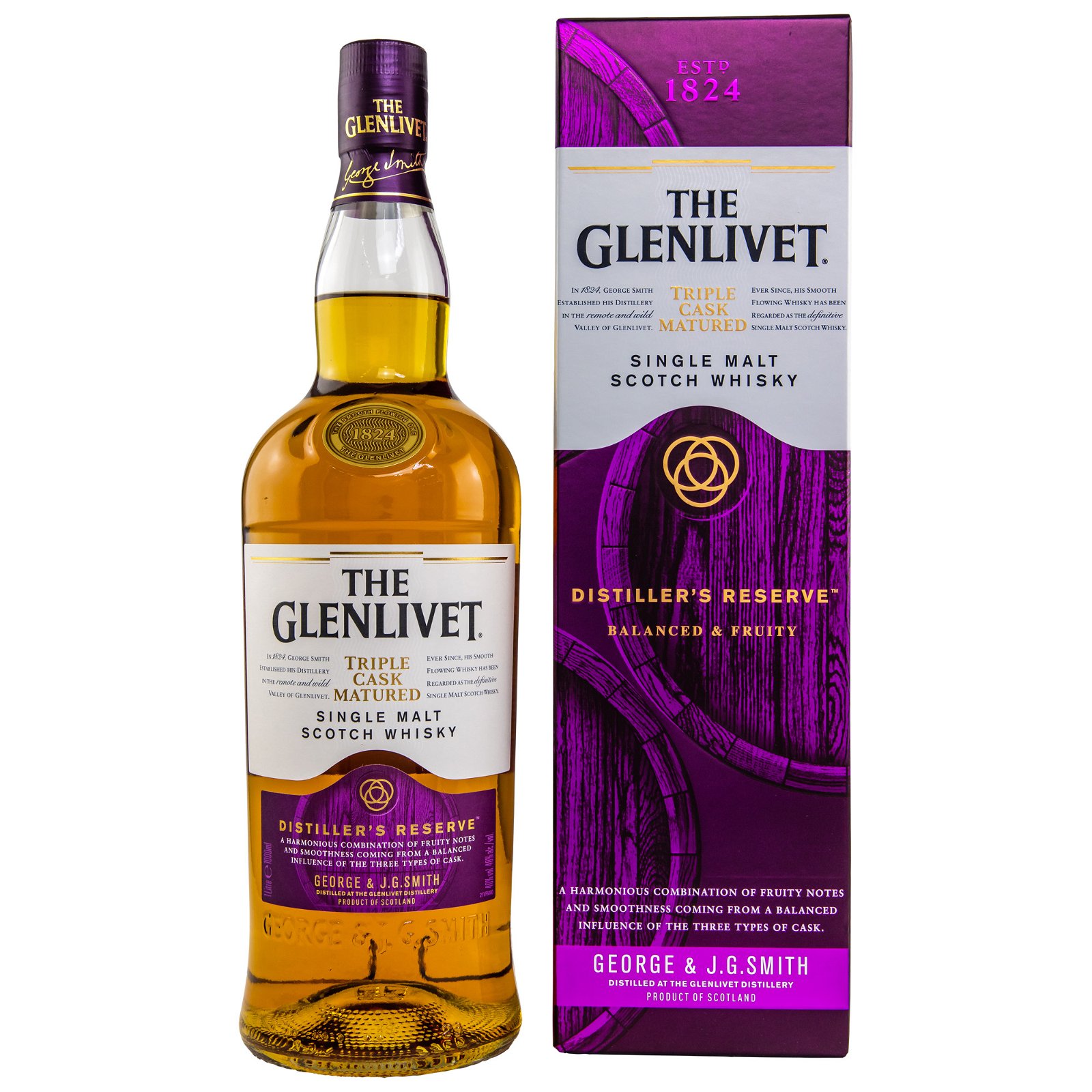 Glenlivet Distillers Reserve Triple Cask Matured (Liter)