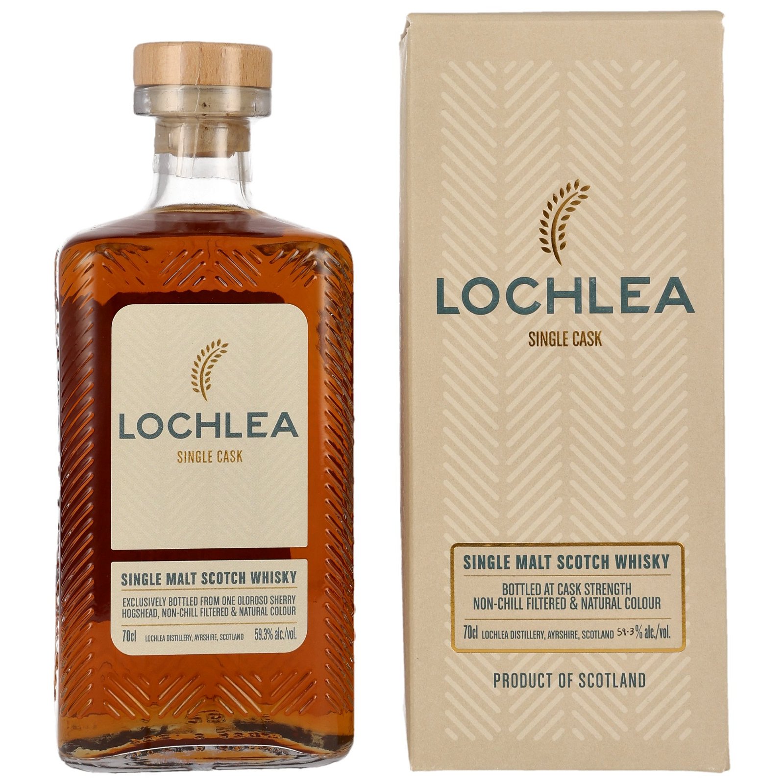 Lochlea 2018/2023 Single Cask Oloroso Sherry Hogshead No. 271