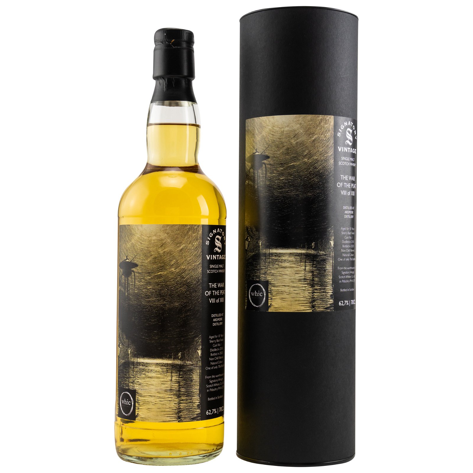  Ardmore 2010/2020 - 10 Jahre Sherry Butt Finish Cask 1 The War of the Peat VIII of XIII (whic)