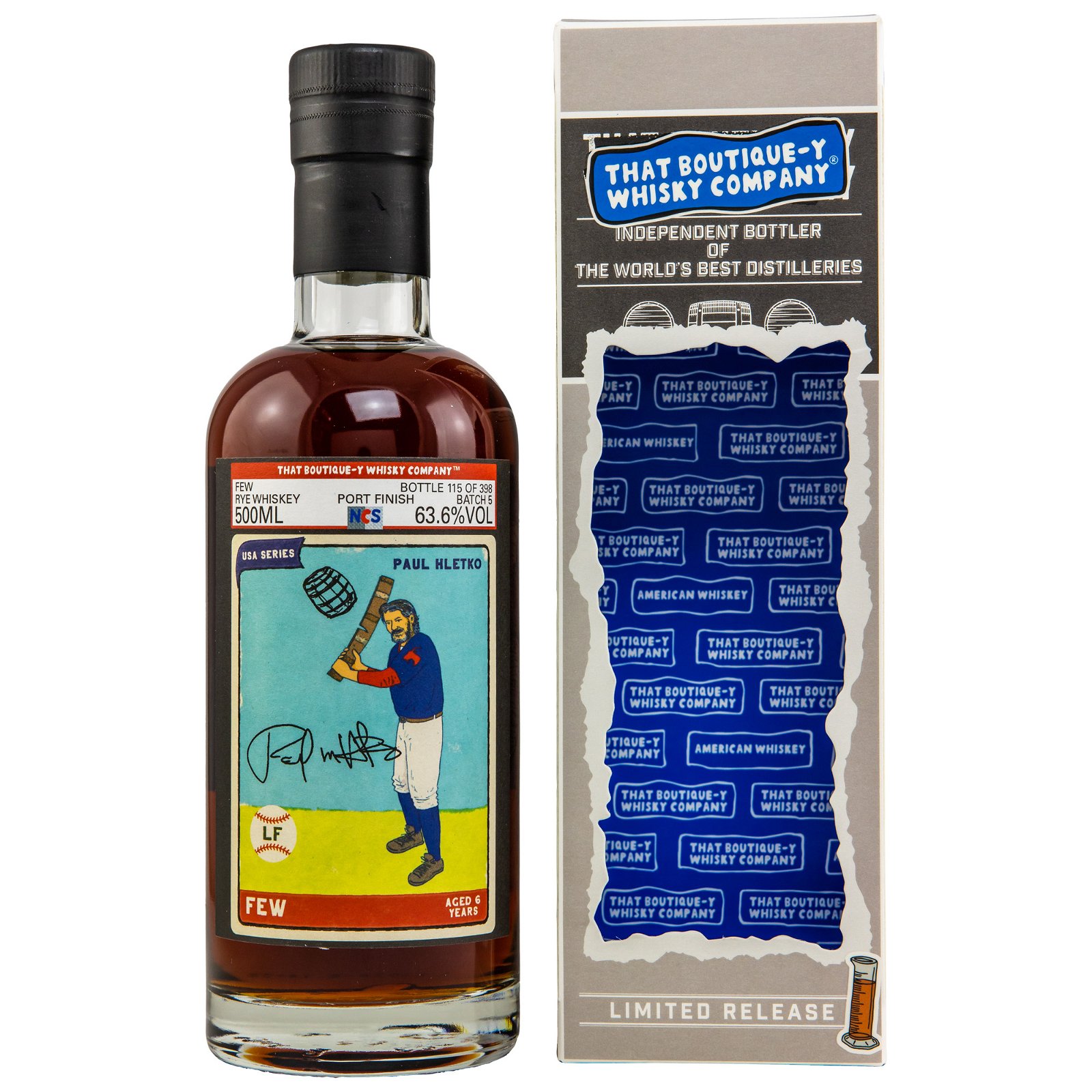 FEW 6 Jahre Batch 5 Port Finish USA Series (That Boutique-y Whisky Company)