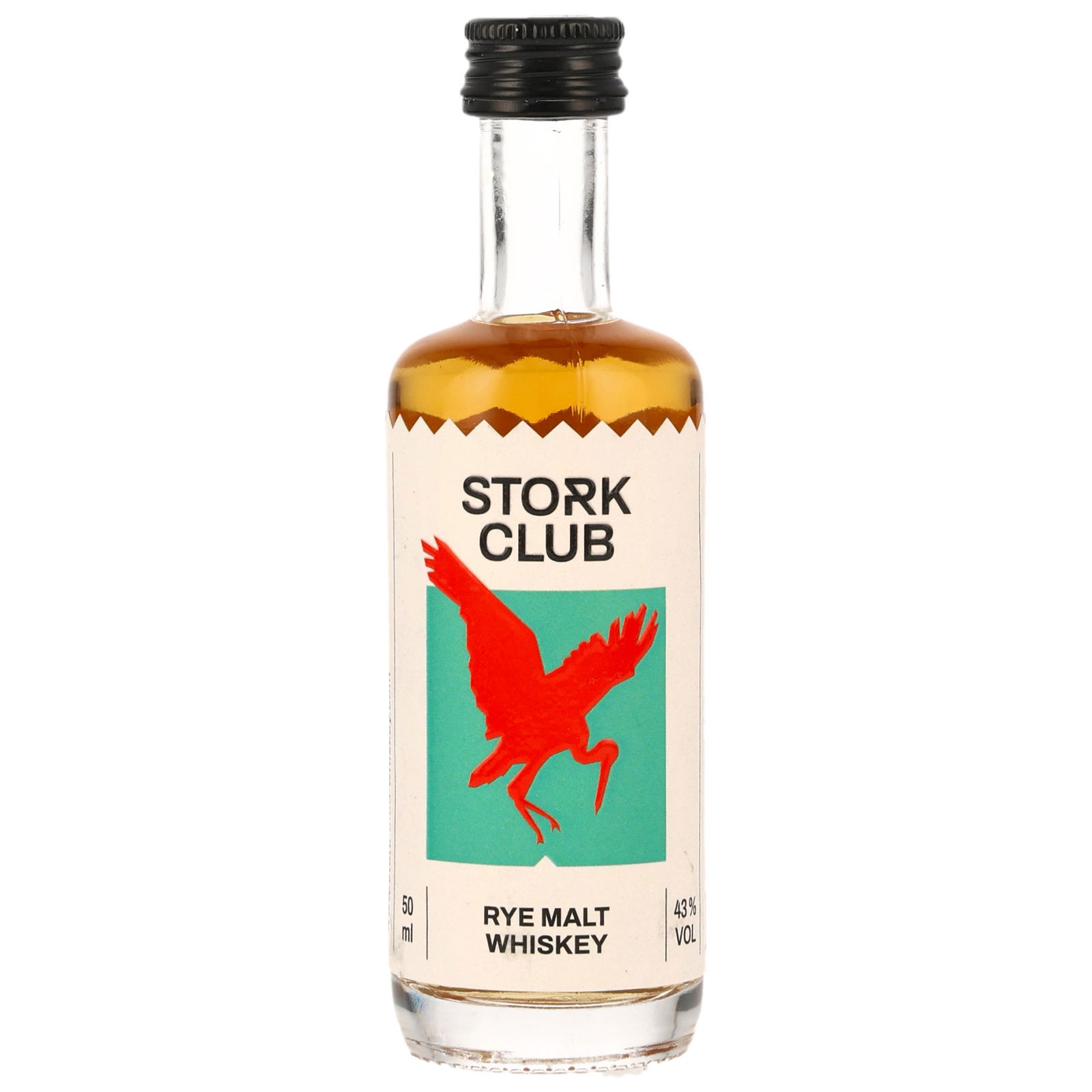 Stork Club Rye Malt Whiskey (50ml Miniatur)