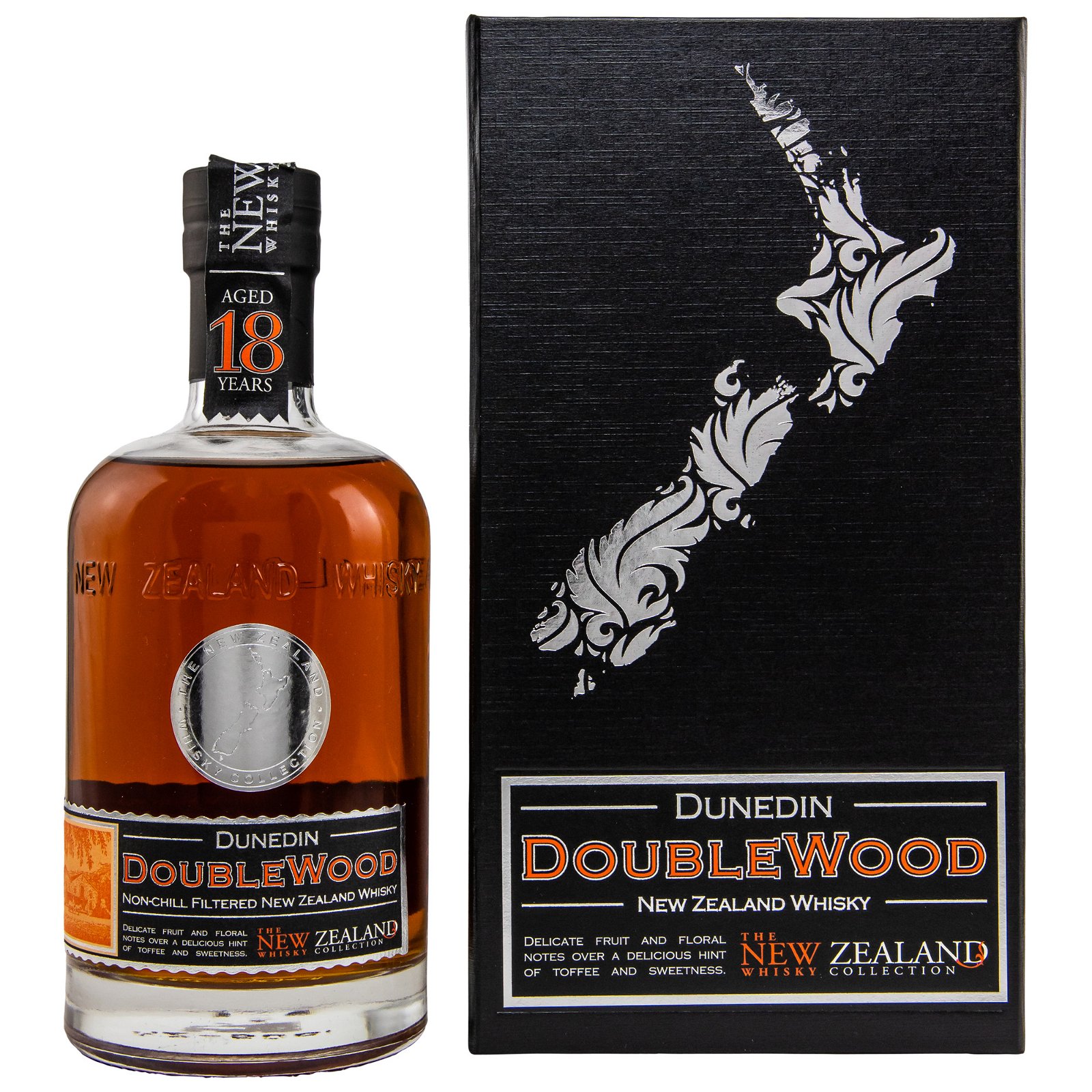New Zealand 18 Jahre Doublewood The New Zealand Whisky Collection 