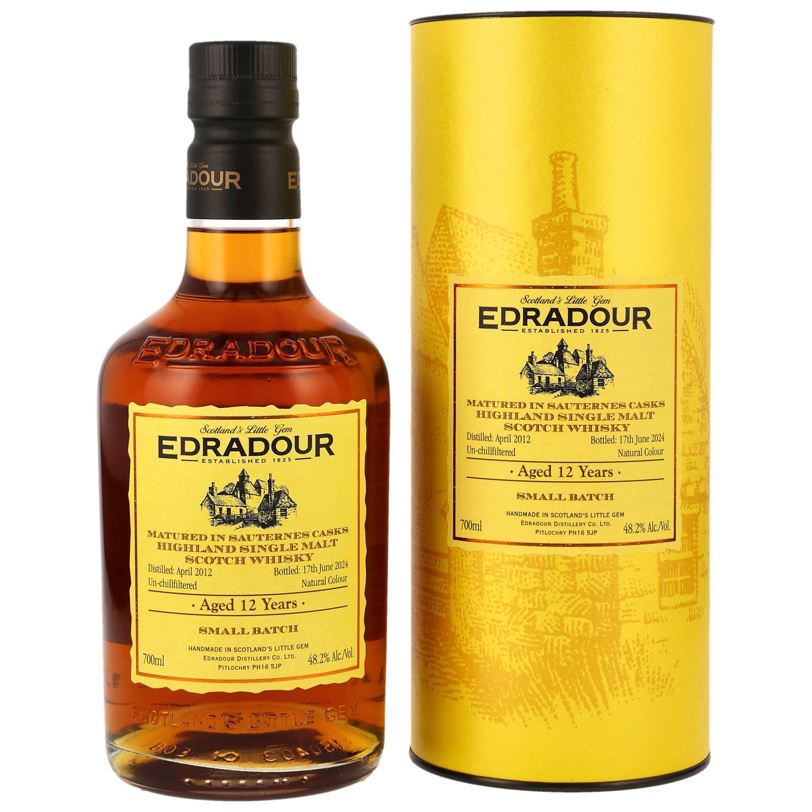 Edradour 2012/2024 - 12 ans Sauternes Casks